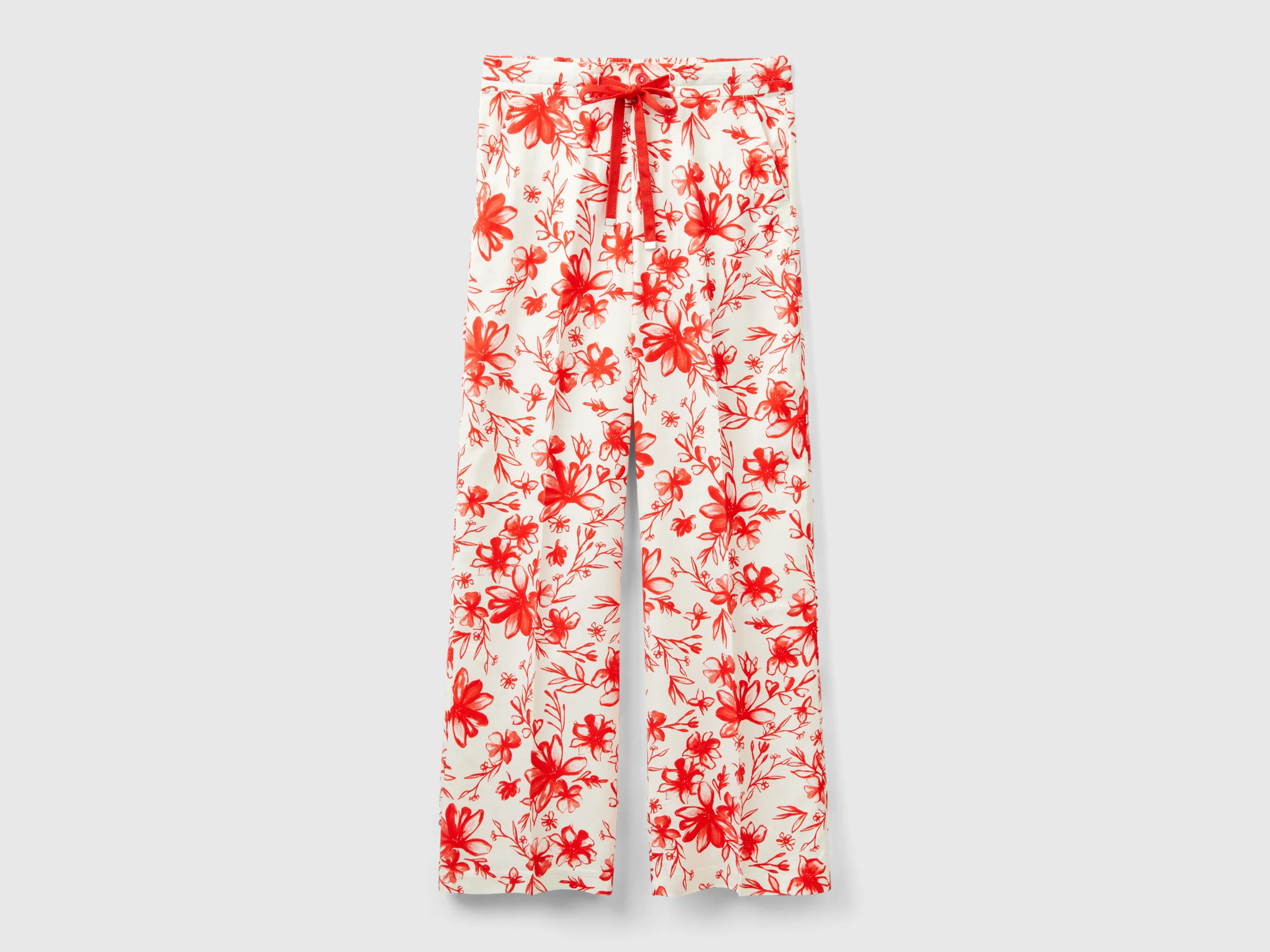 Pantaloni fantasia in viscosa