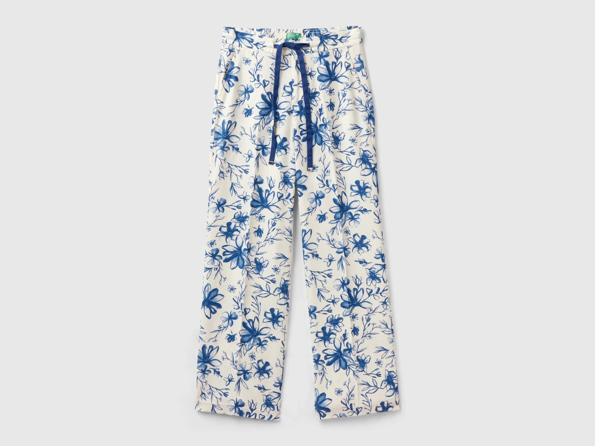 Pantaloni fantasia in viscosa