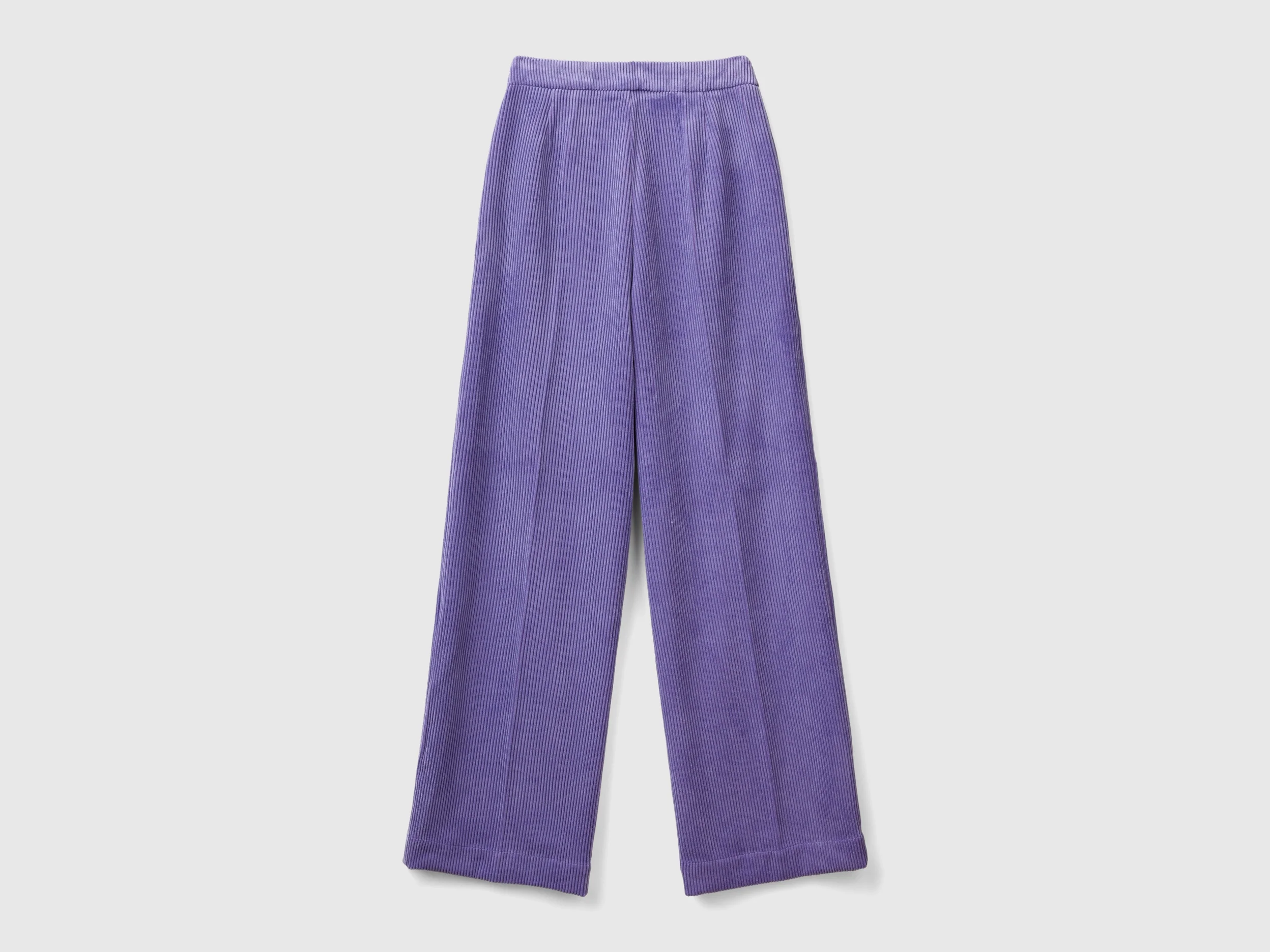Pantaloni flare fit in velluto - Image 2