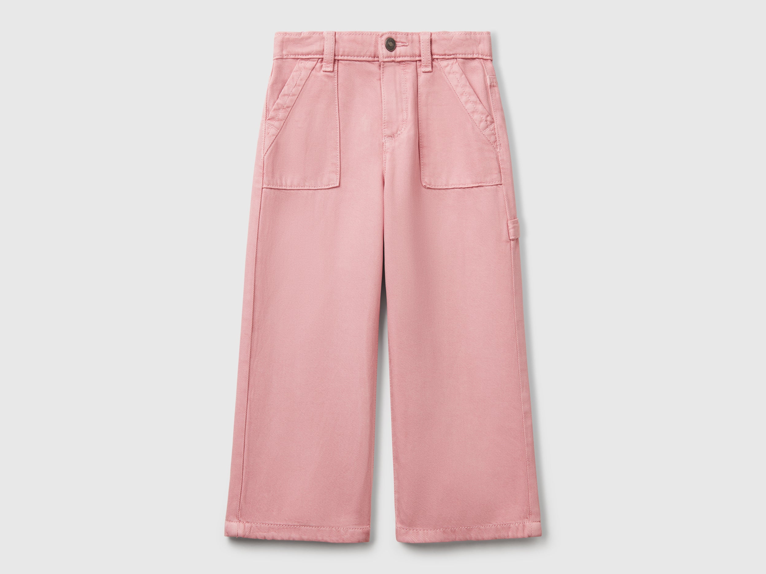 Pantaloni fluidi con gamba dritta