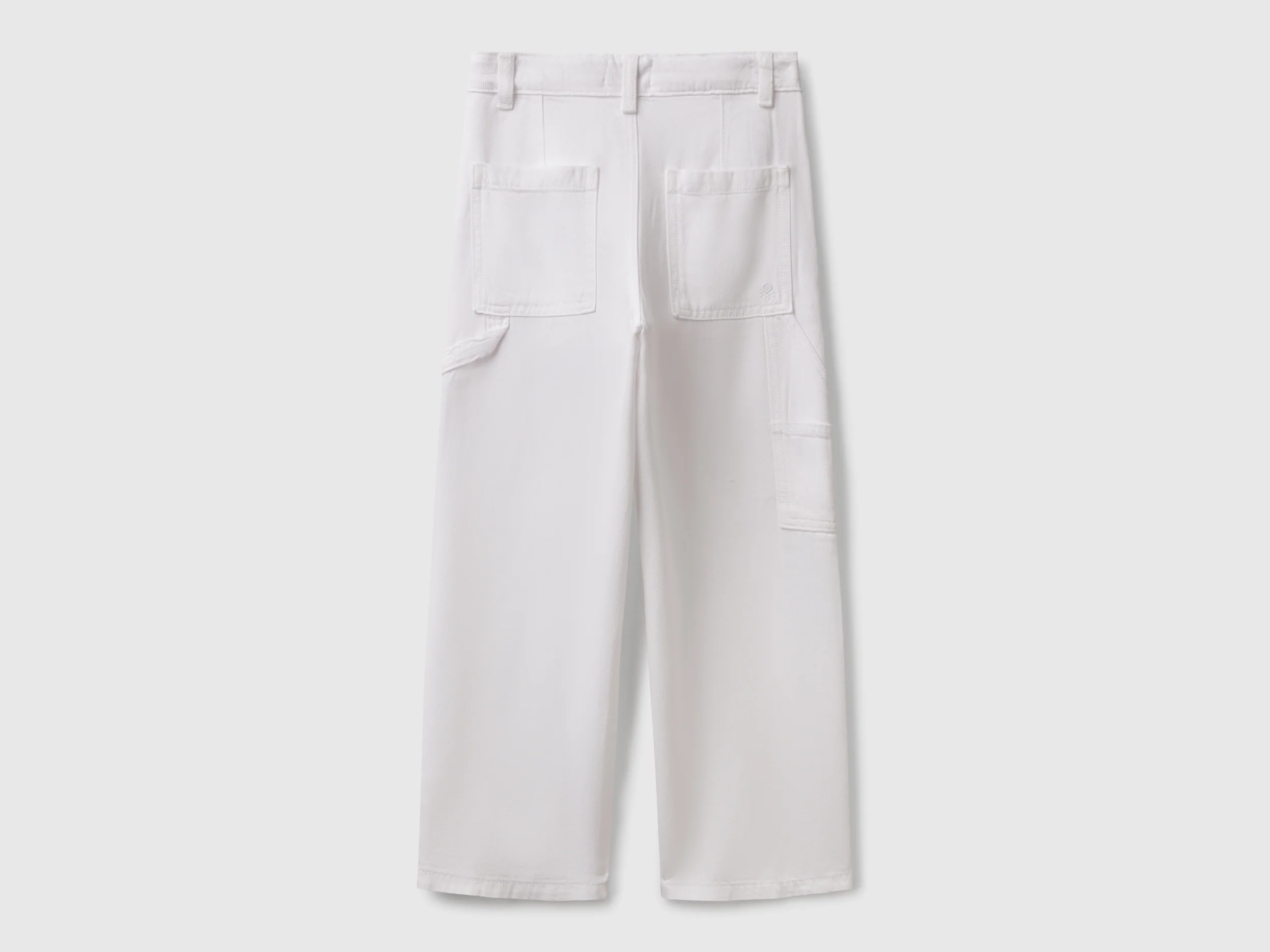 Pantaloni fluidi stile worker - Image 2