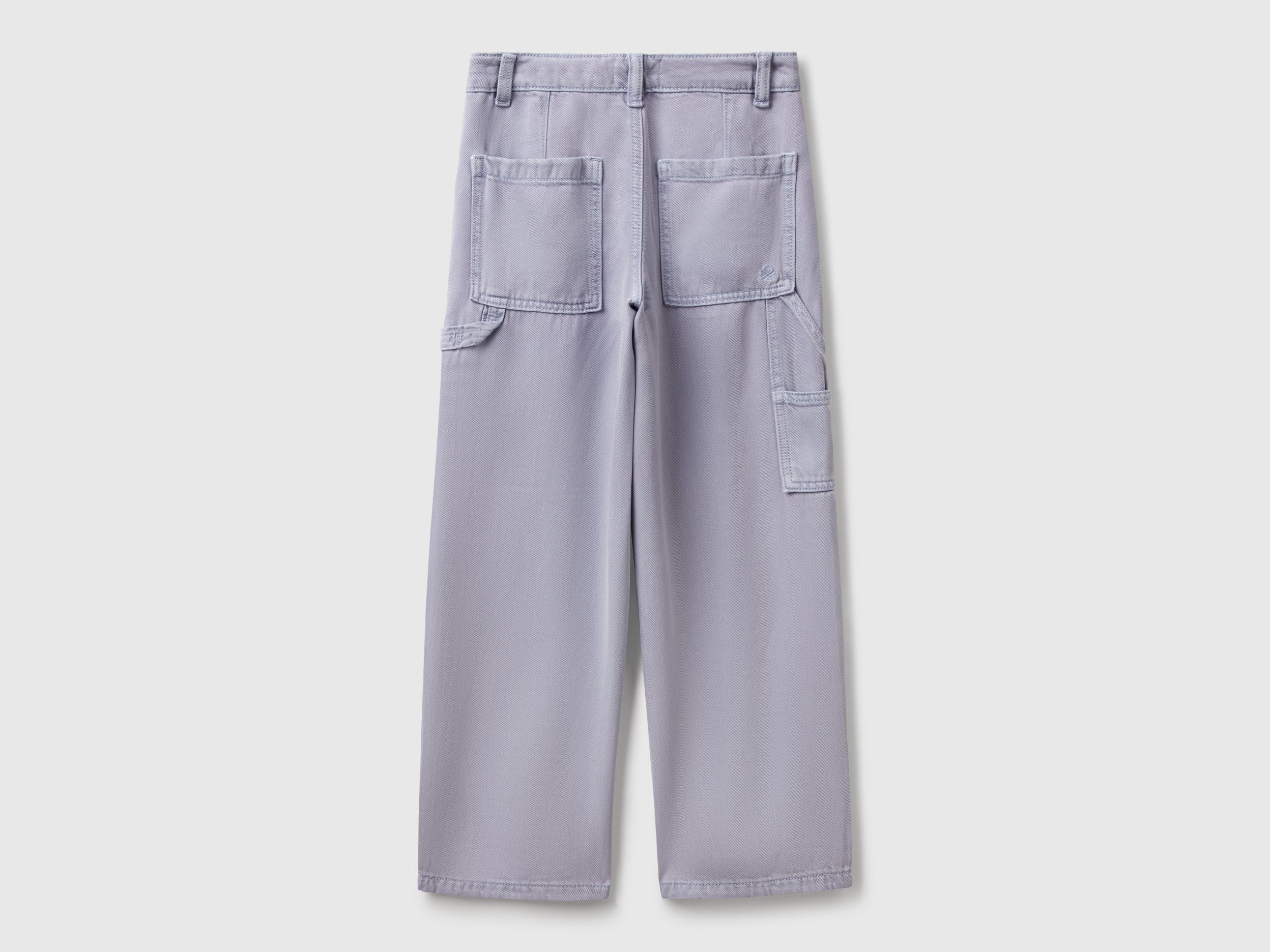 Pantaloni fluidi stile worker - Image 2