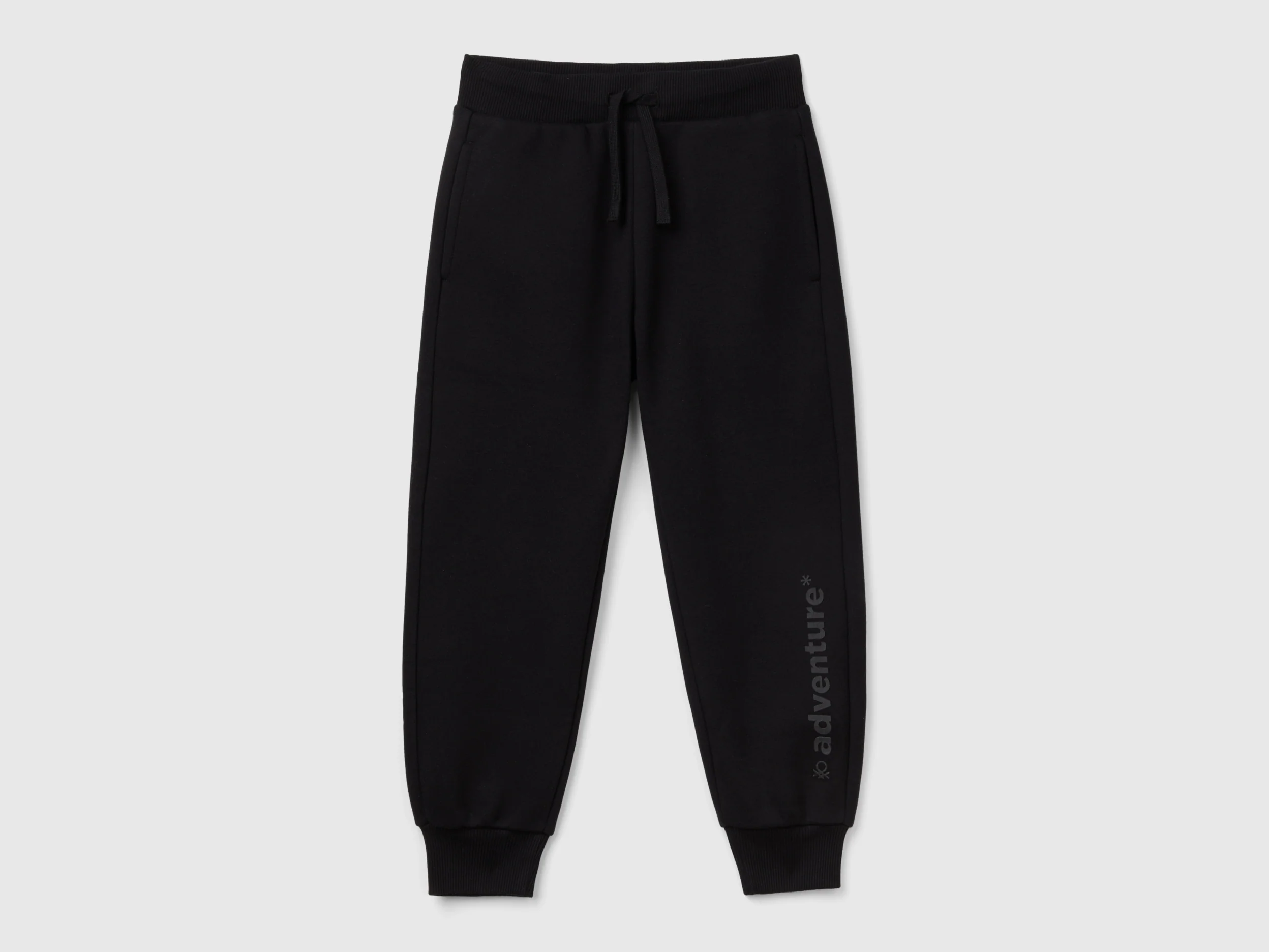 Pantaloni in calda felpa con stampa