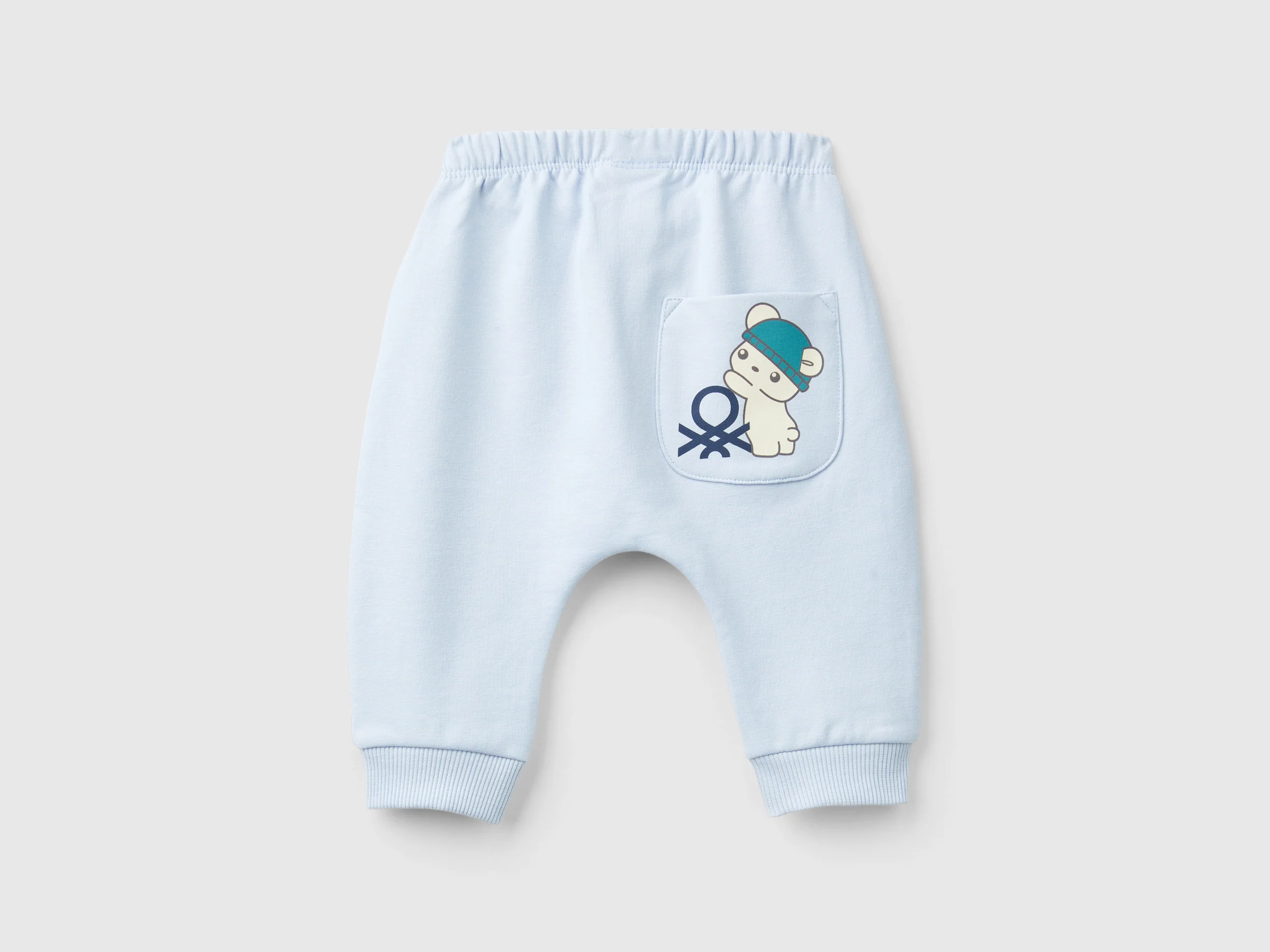 Pantaloni in calda felpa con taschino - Image 2