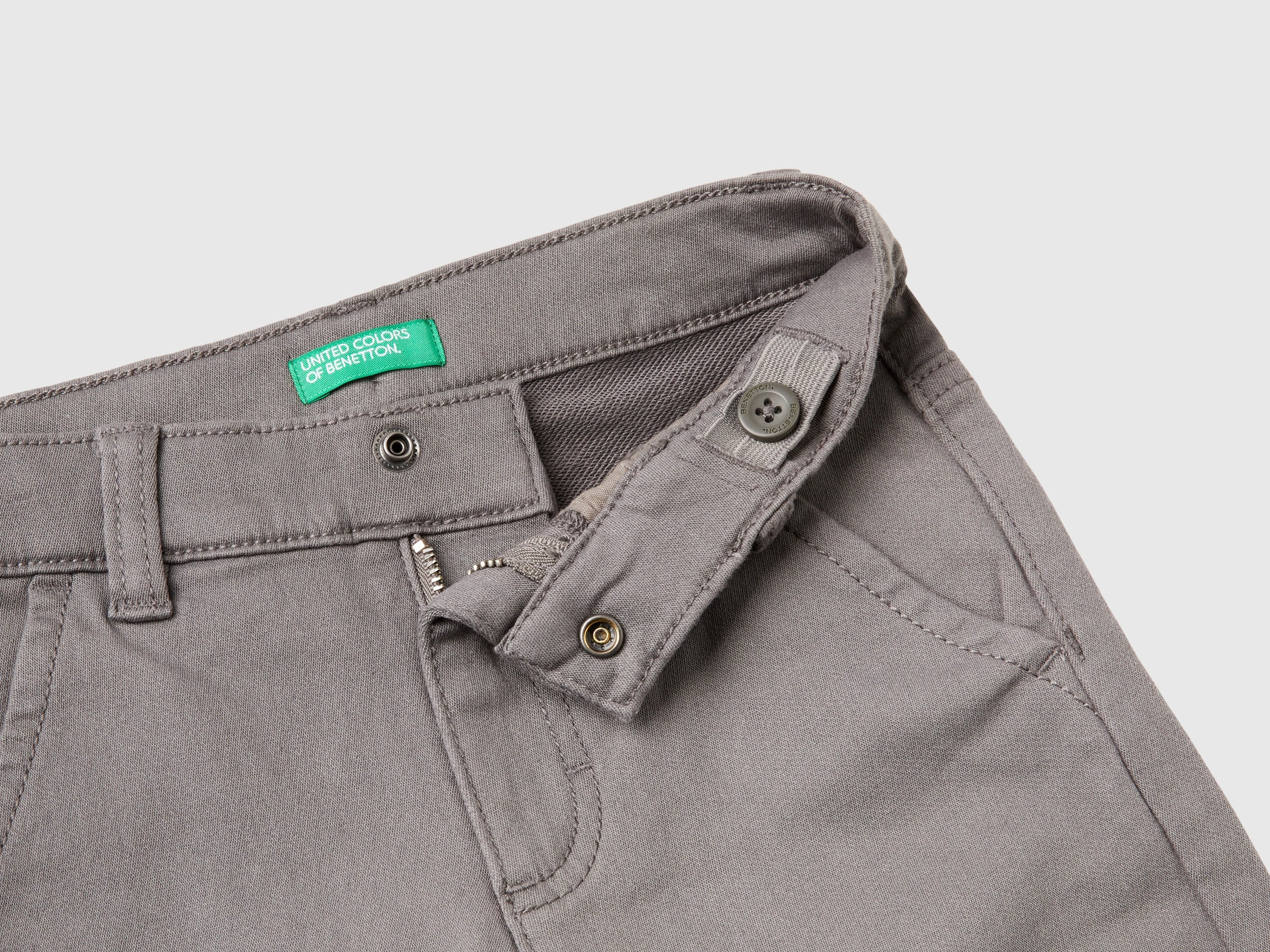 Pantaloni in cotone stretch - Image 3