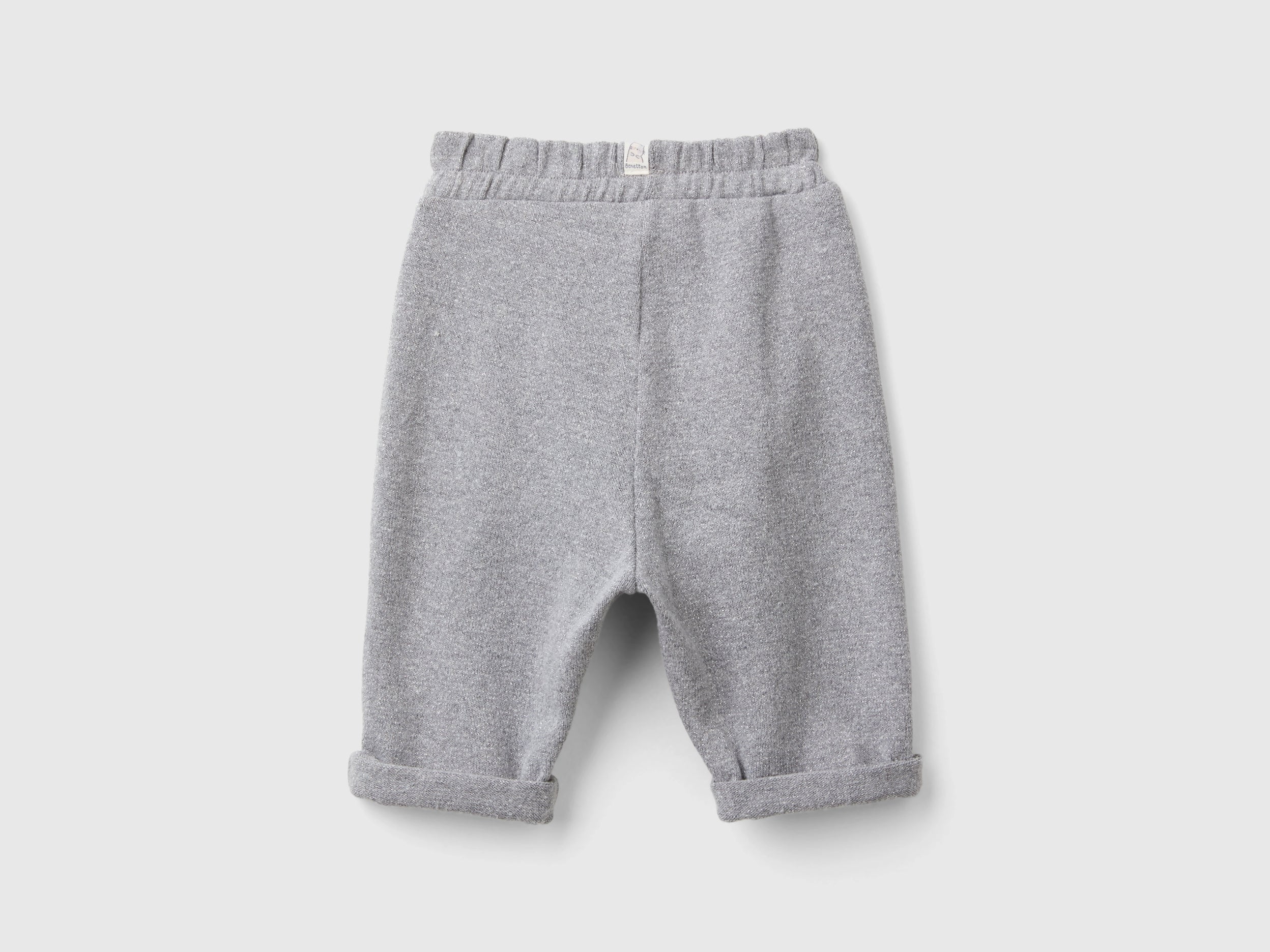 Pantaloni in felpa con lurex - Image 2