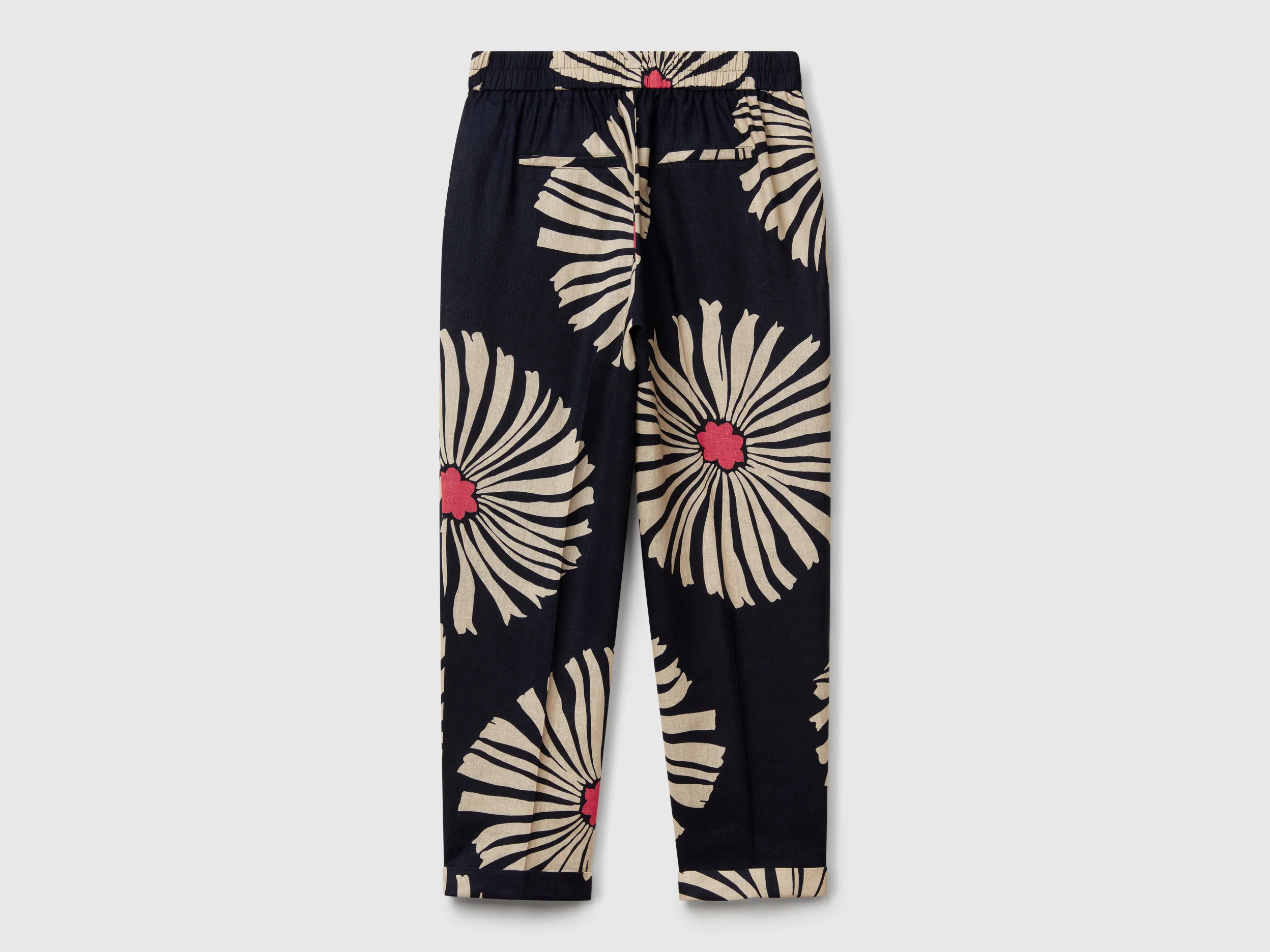 Pantaloni in lino stampato - Image 2