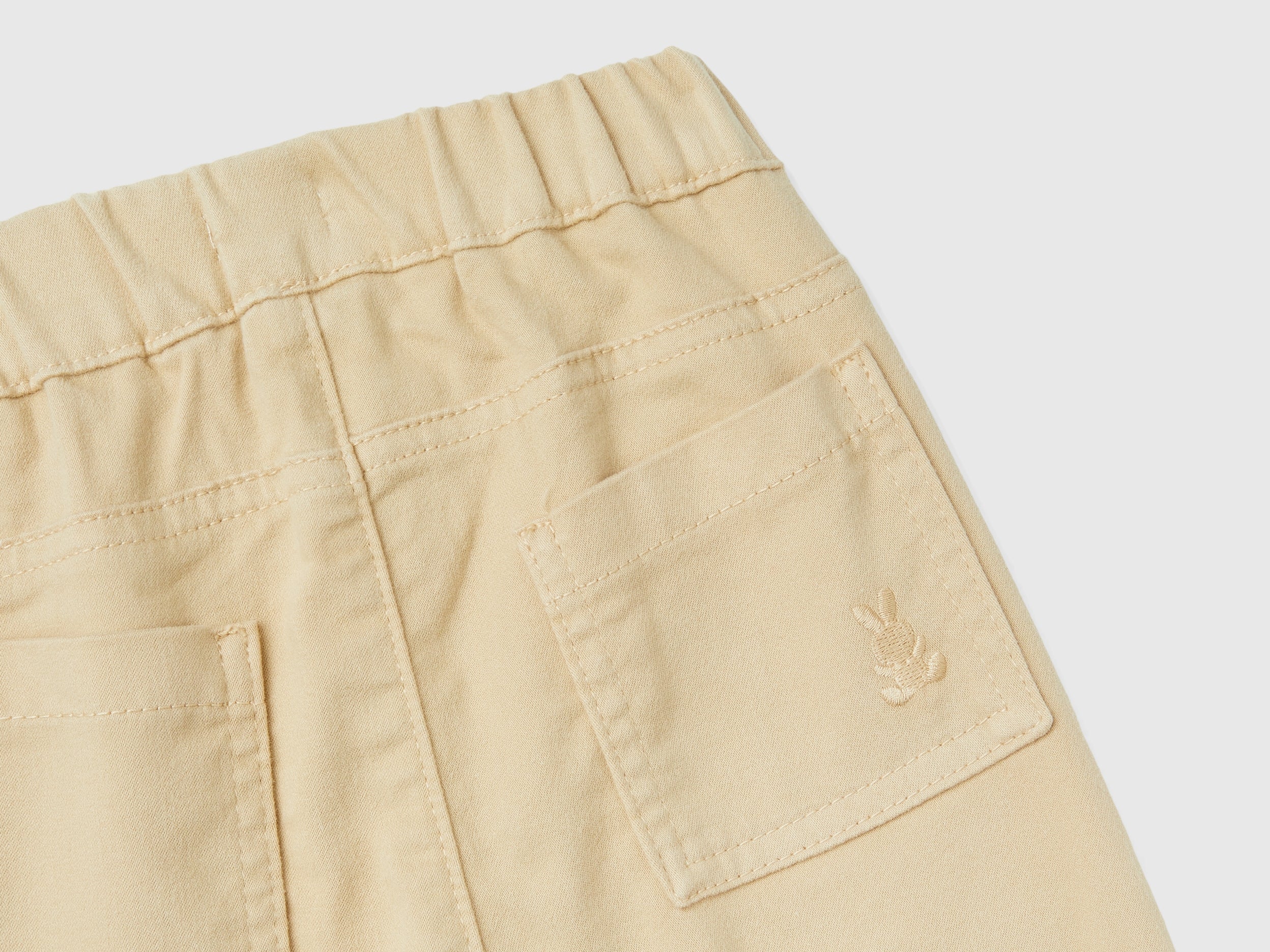 Pantaloni in misto cotone stretch - Image 3