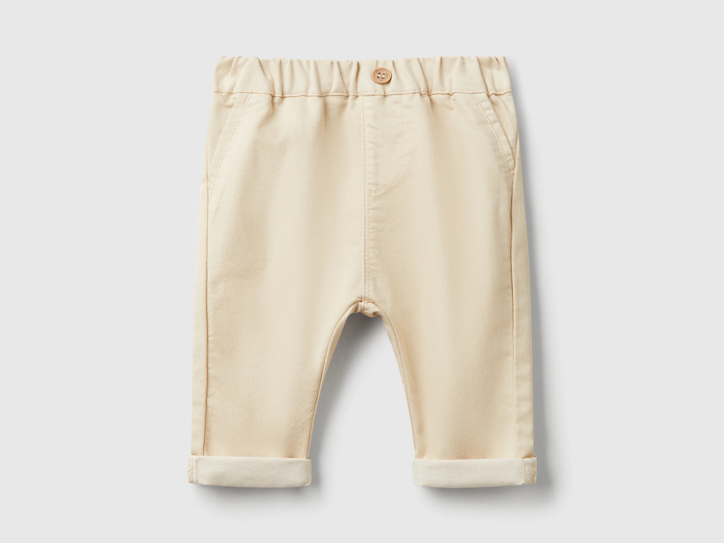 Pantaloni in misto cotone stretch