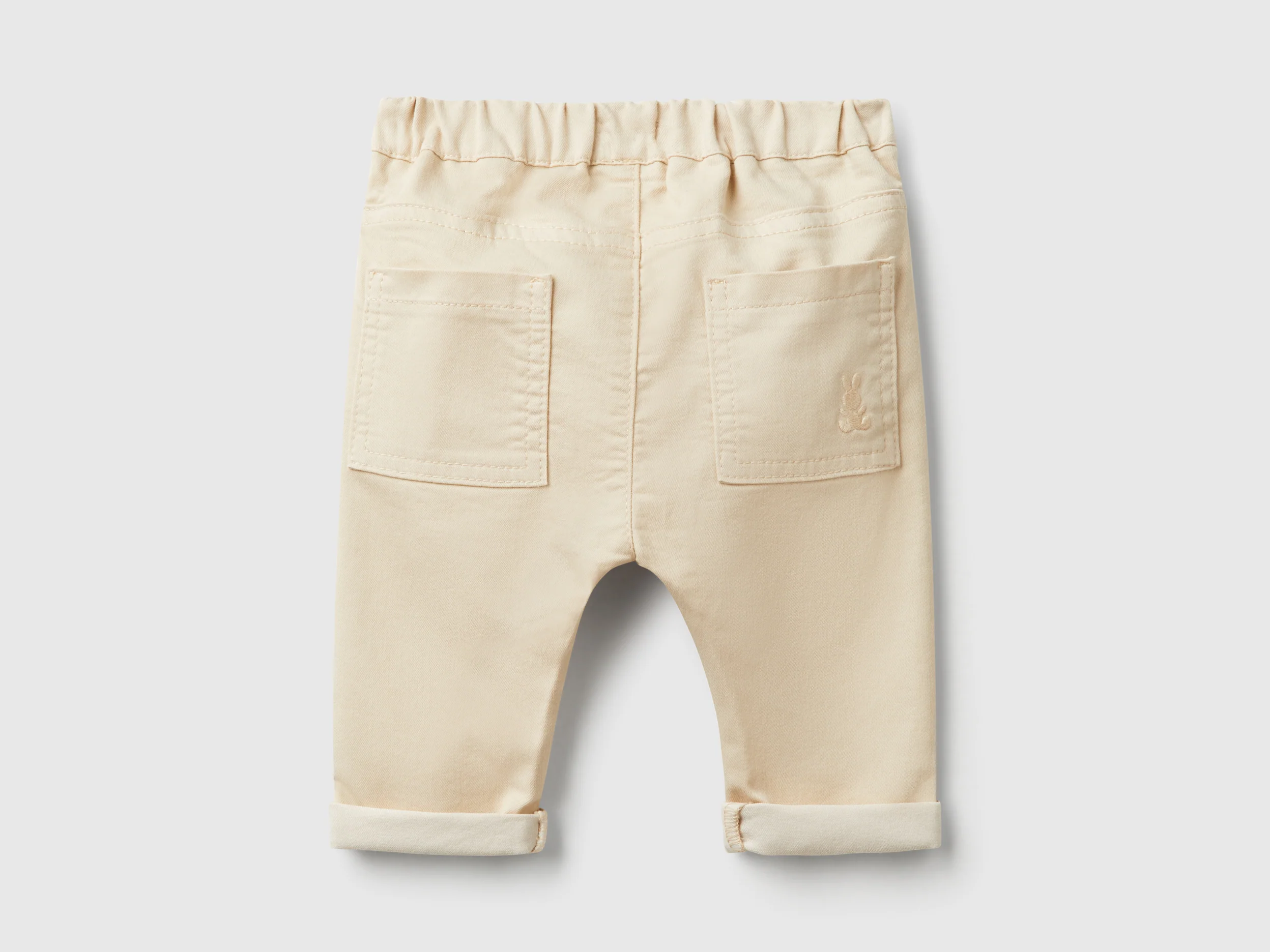 Pantaloni in misto cotone stretch - Image 2