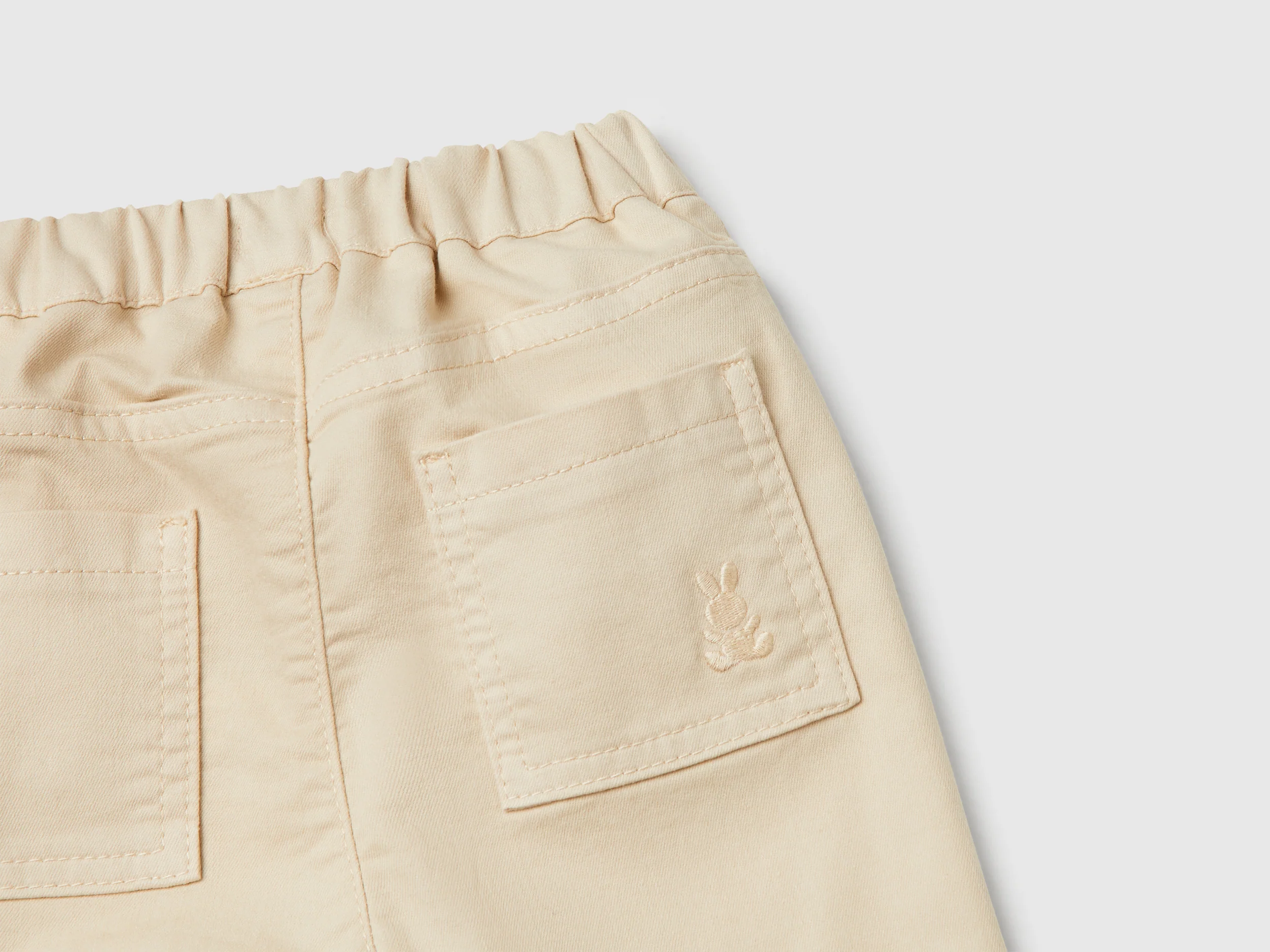 Pantaloni in misto cotone stretch - Image 3