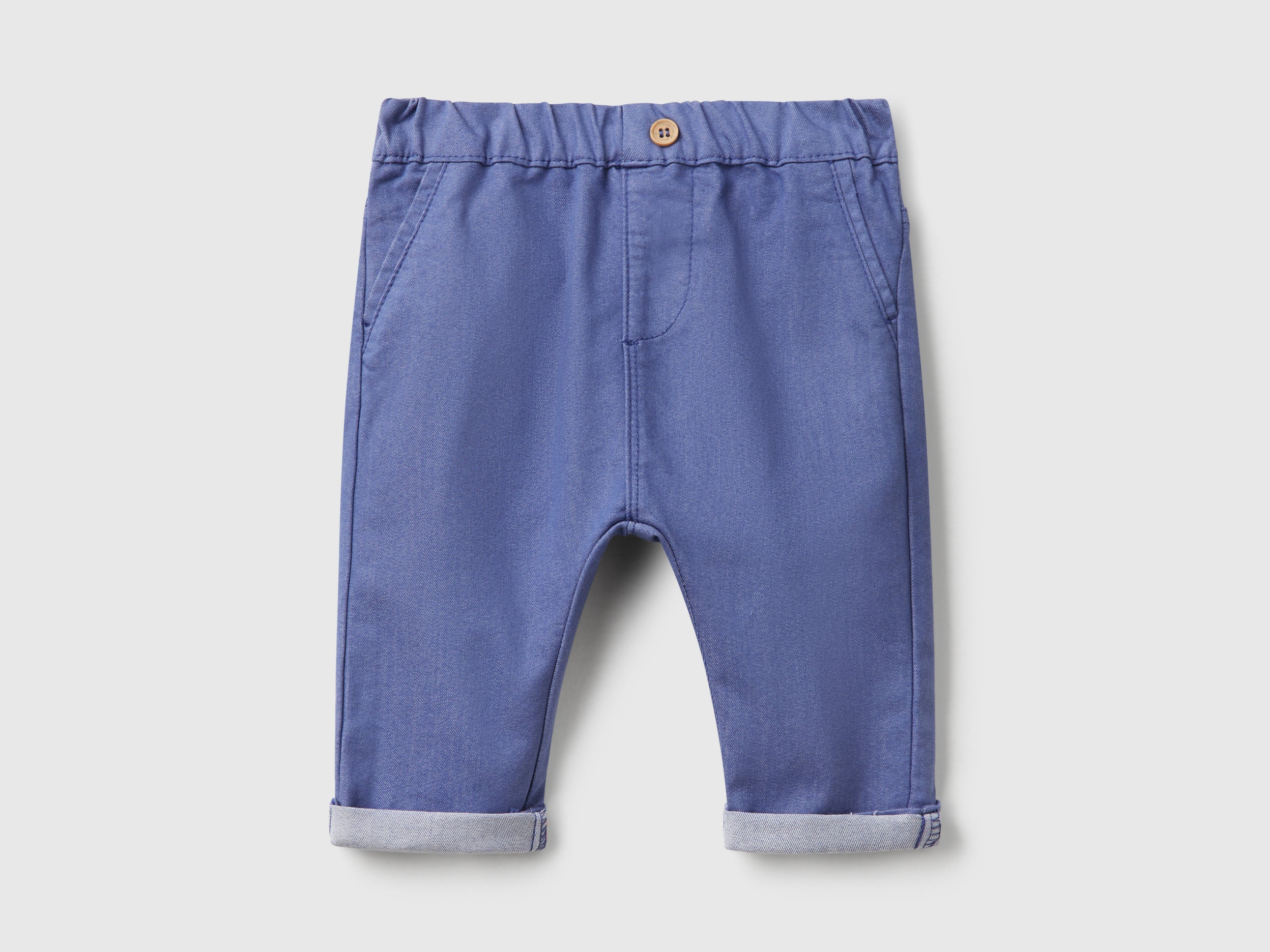 Pantaloni in misto cotone stretch