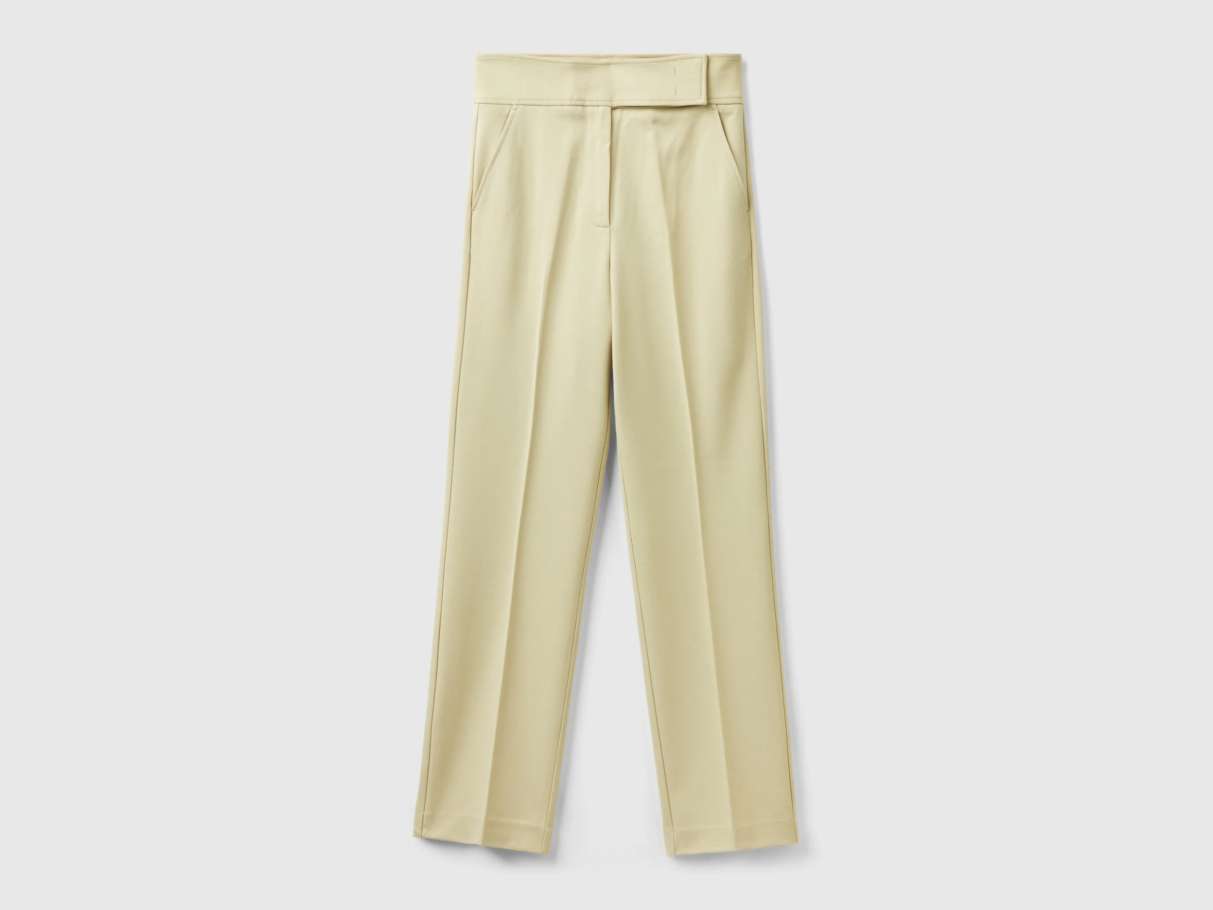 Pantaloni in misto viscosa stretch