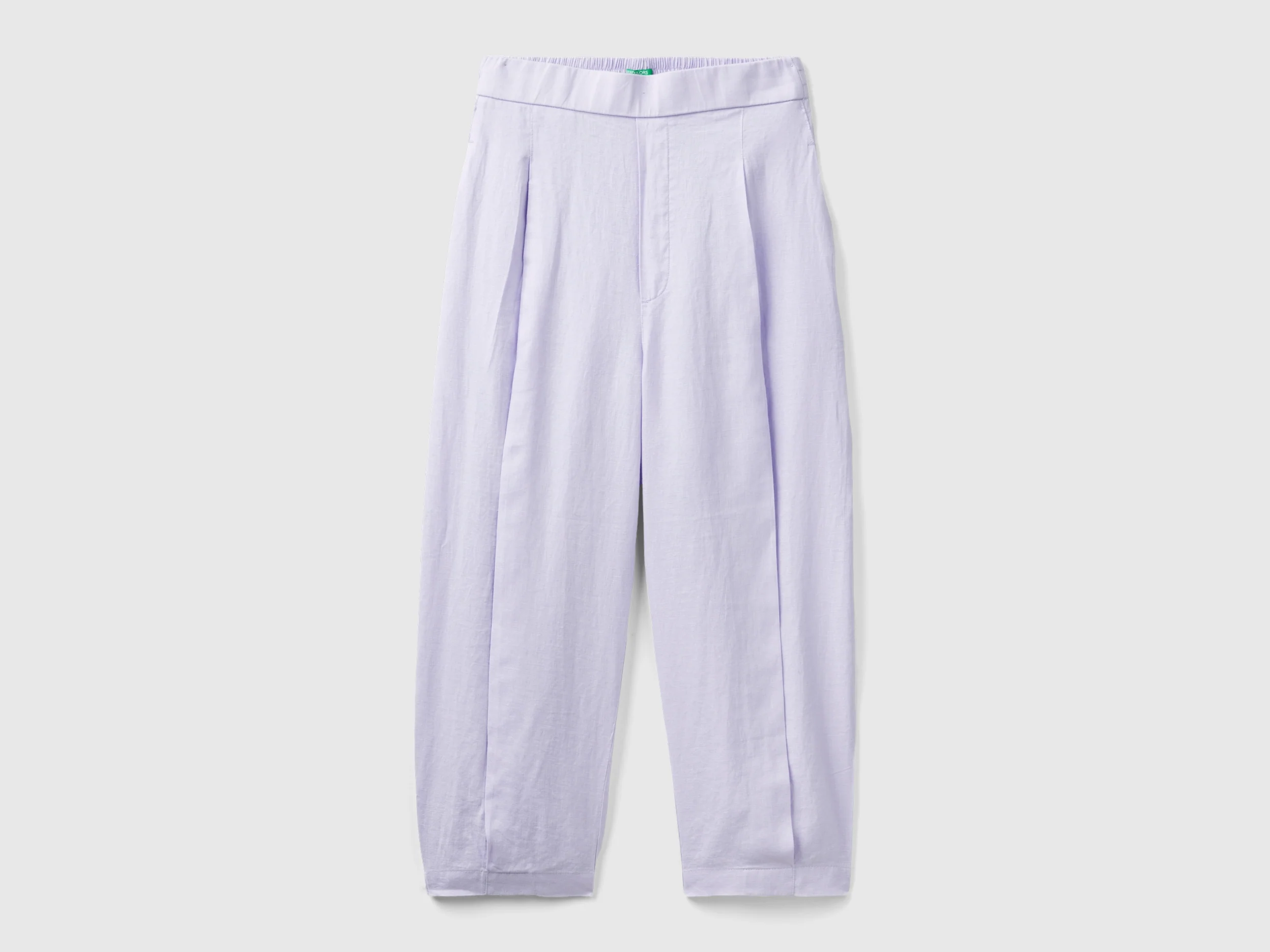 Pantaloni morbidi in puro lino