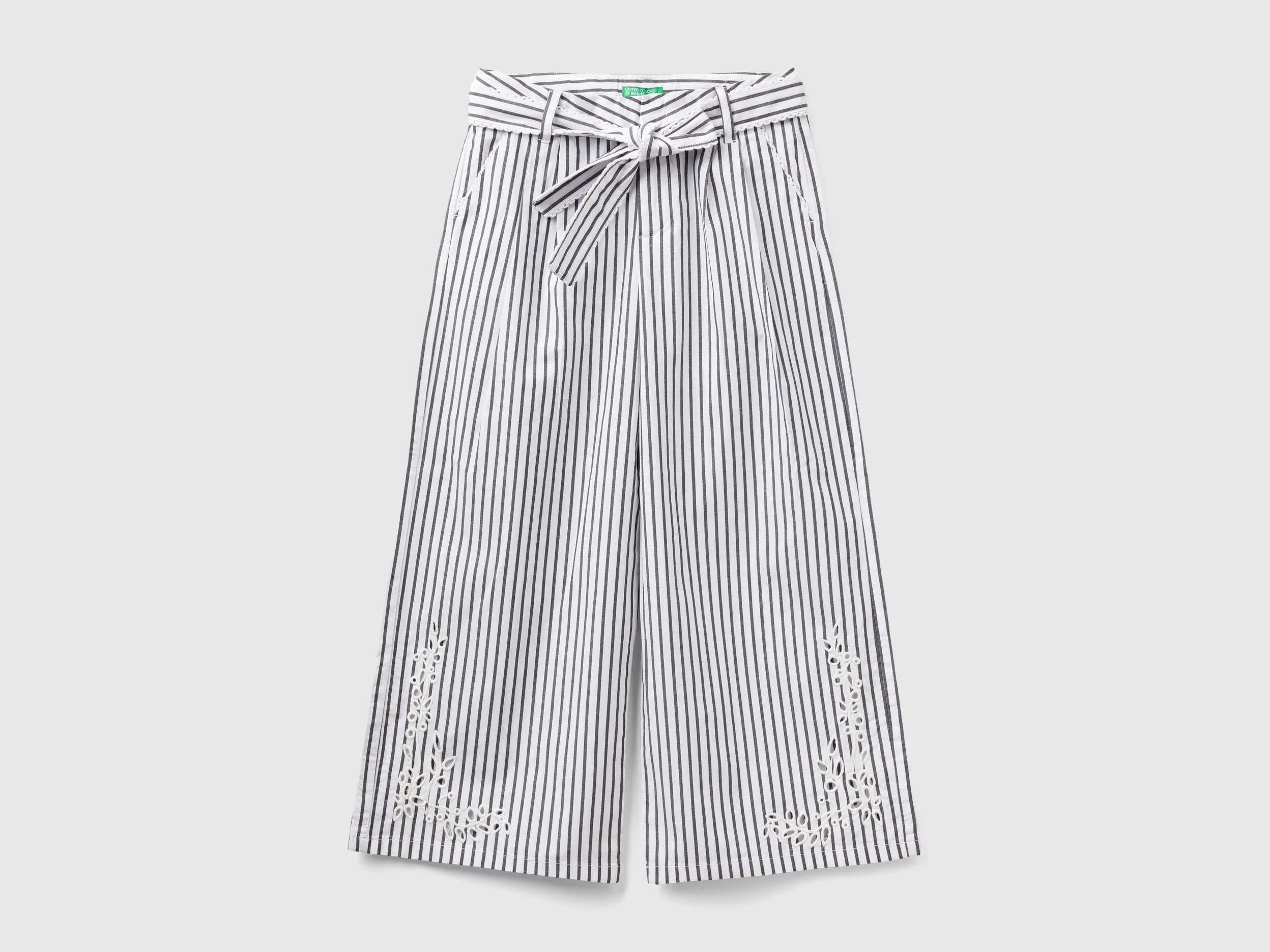 Pantaloni palazzo a righe