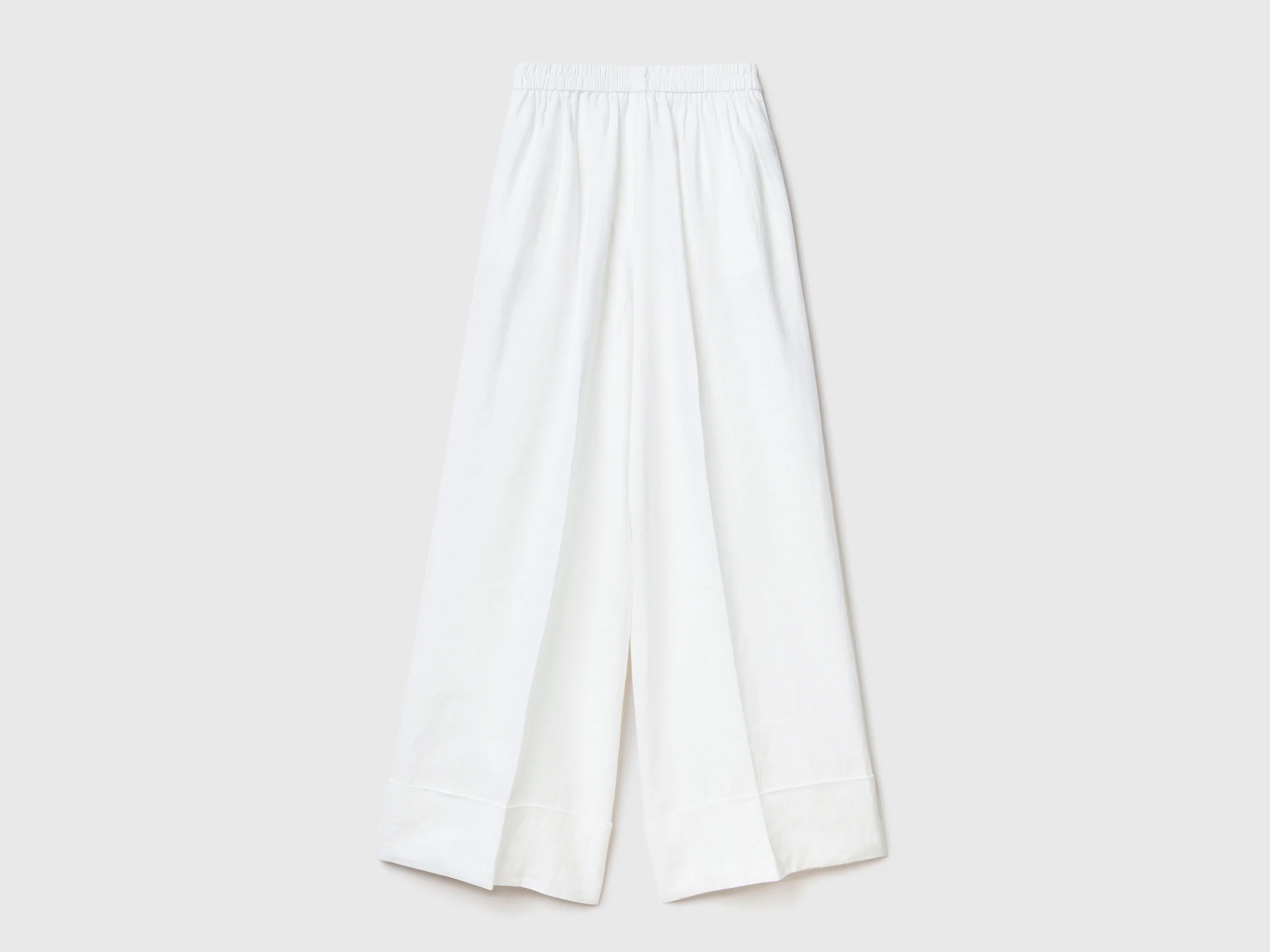 Pantaloni palazzo in 100% lino - Image 2