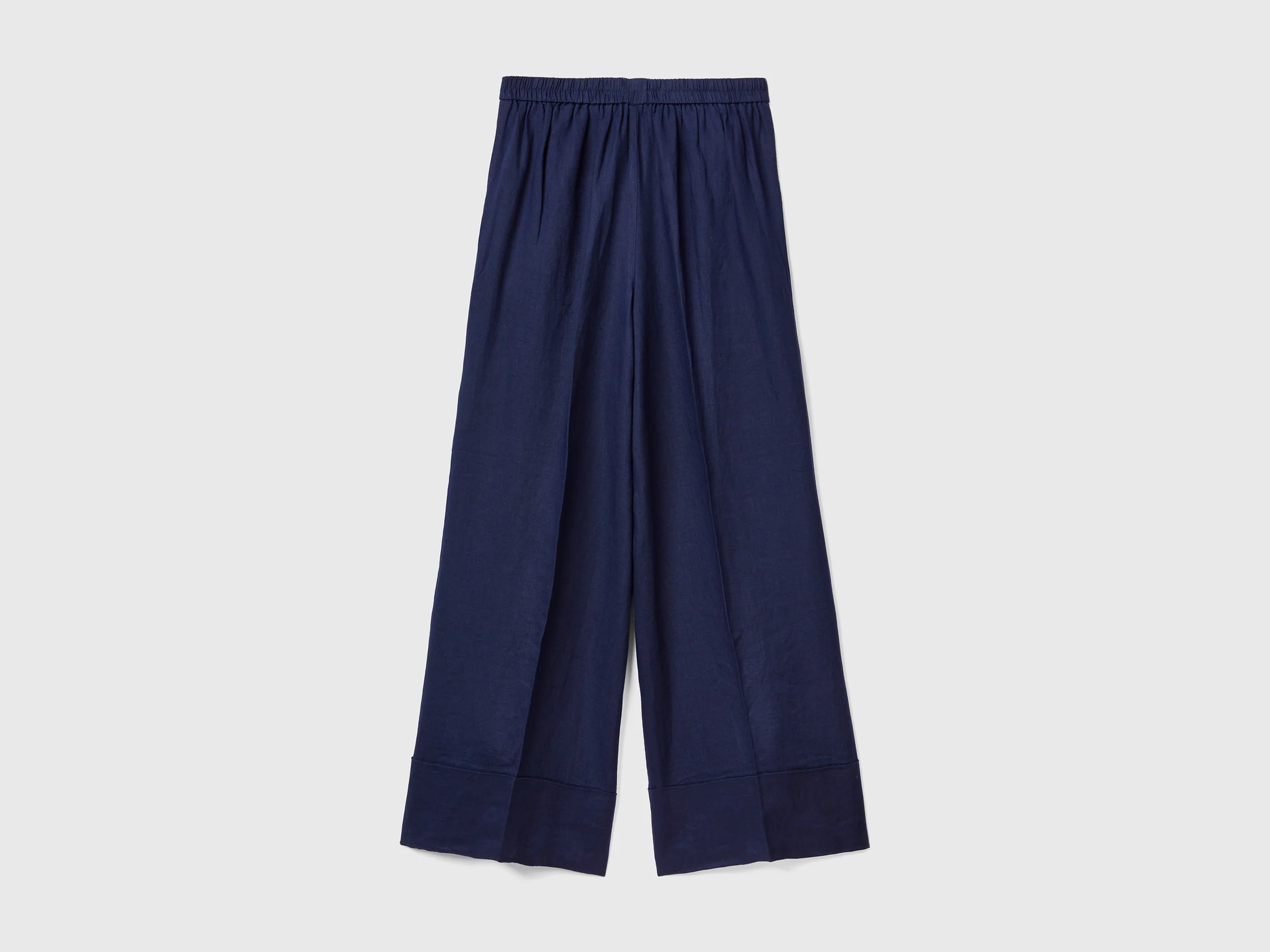 Pantaloni palazzo in 100% lino - Image 2