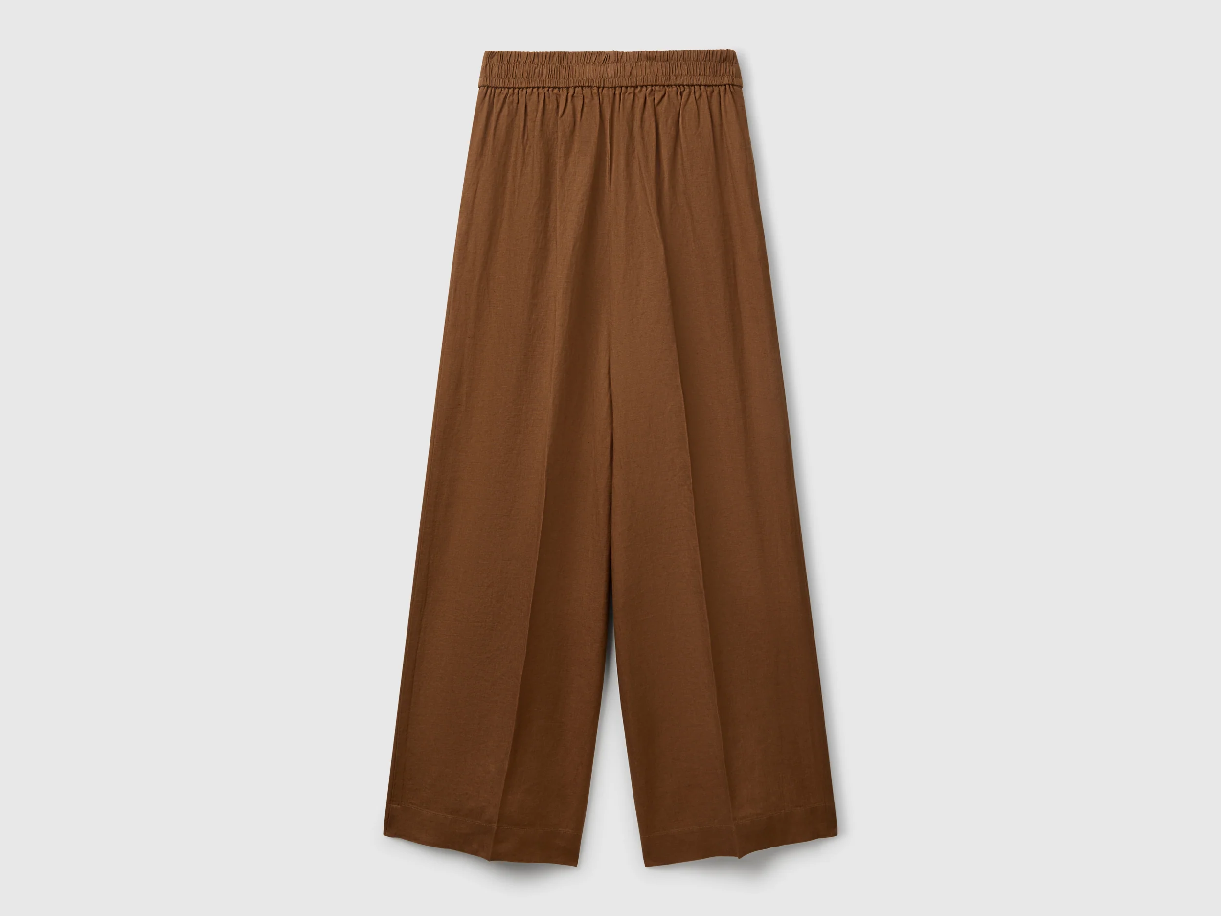 Pantaloni palazzo in 100% lino - Image 2