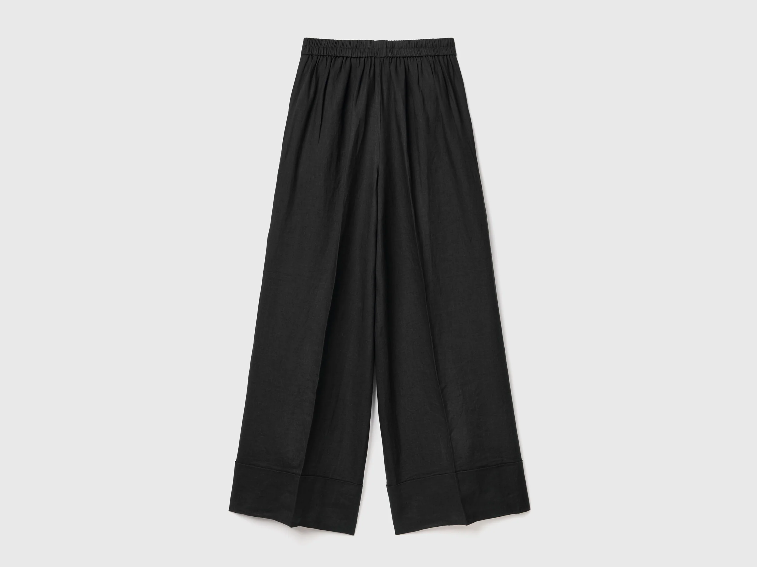 Pantaloni palazzo in 100% lino - Image 2