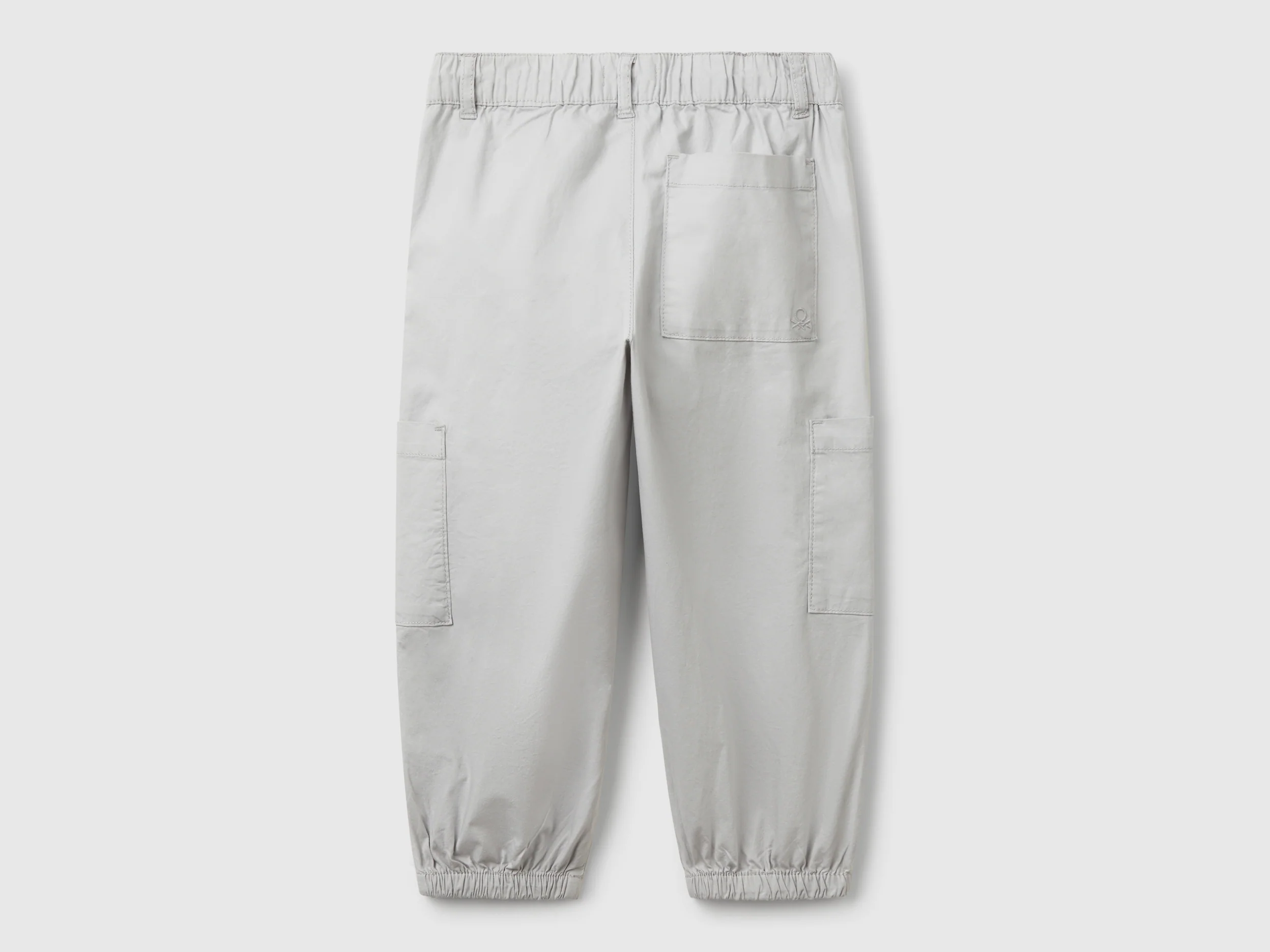 Pantaloni parachute in cotone stretch - Image 2