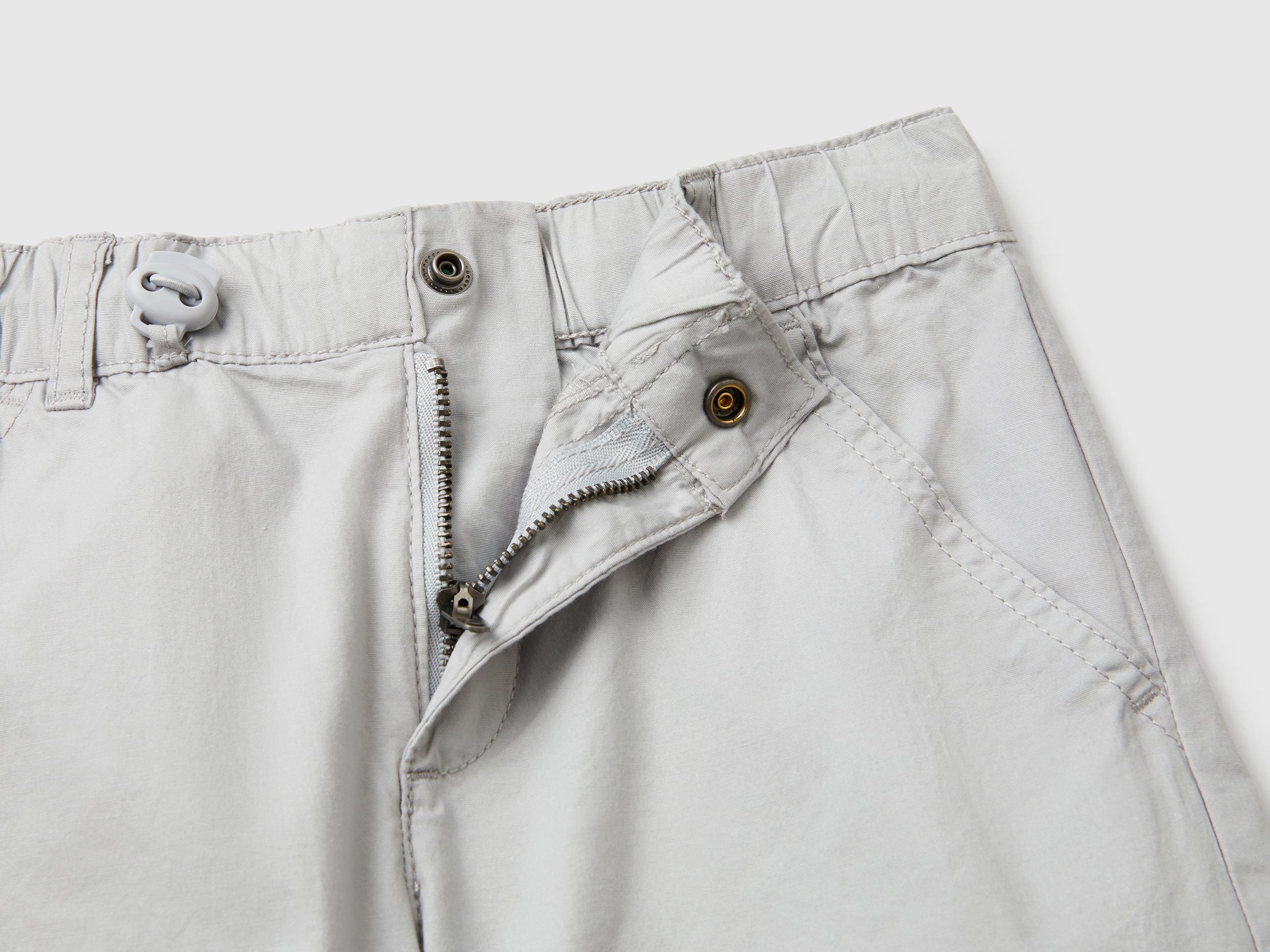 Pantaloni parachute in cotone stretch - Image 3