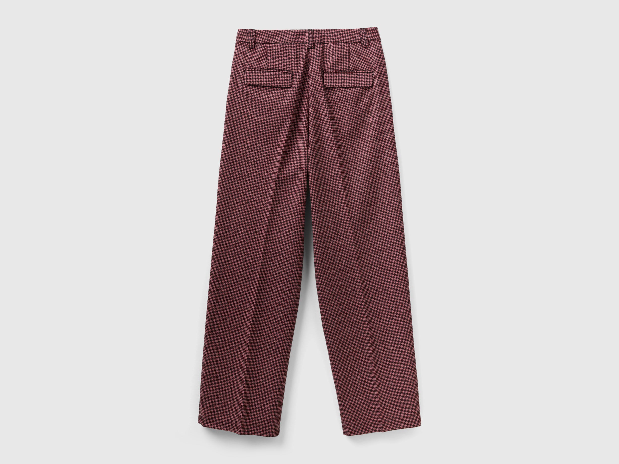 Pantaloni pied de poule con gambia morbida - Image 2