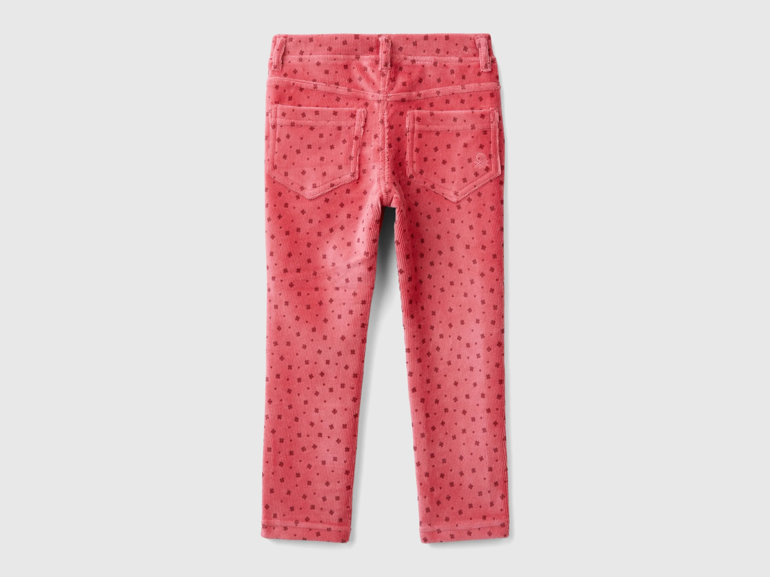 Pantaloni slim fit in ciniglia - Image 2