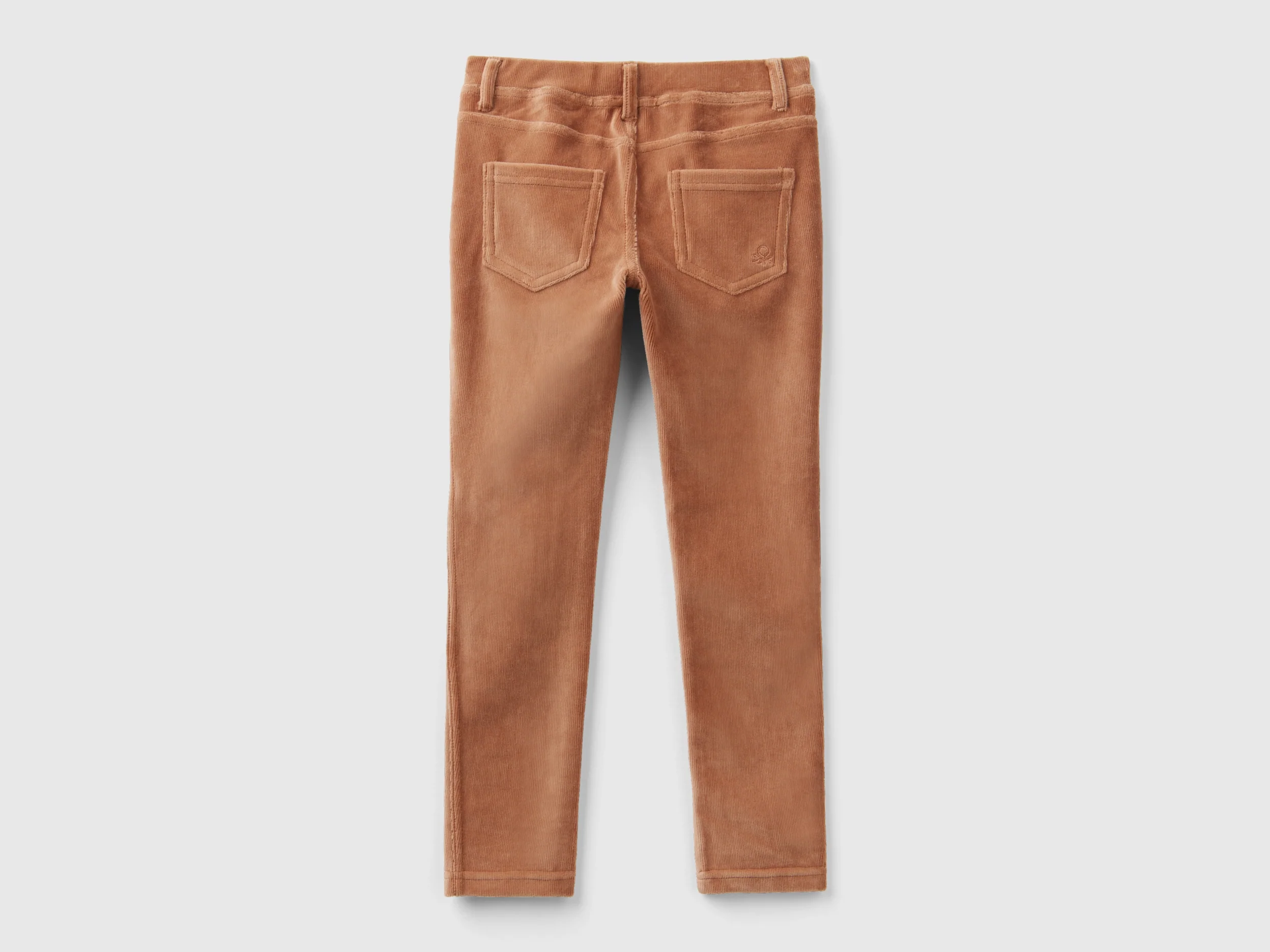 Pantaloni super skinny in ciniglia - Image 2