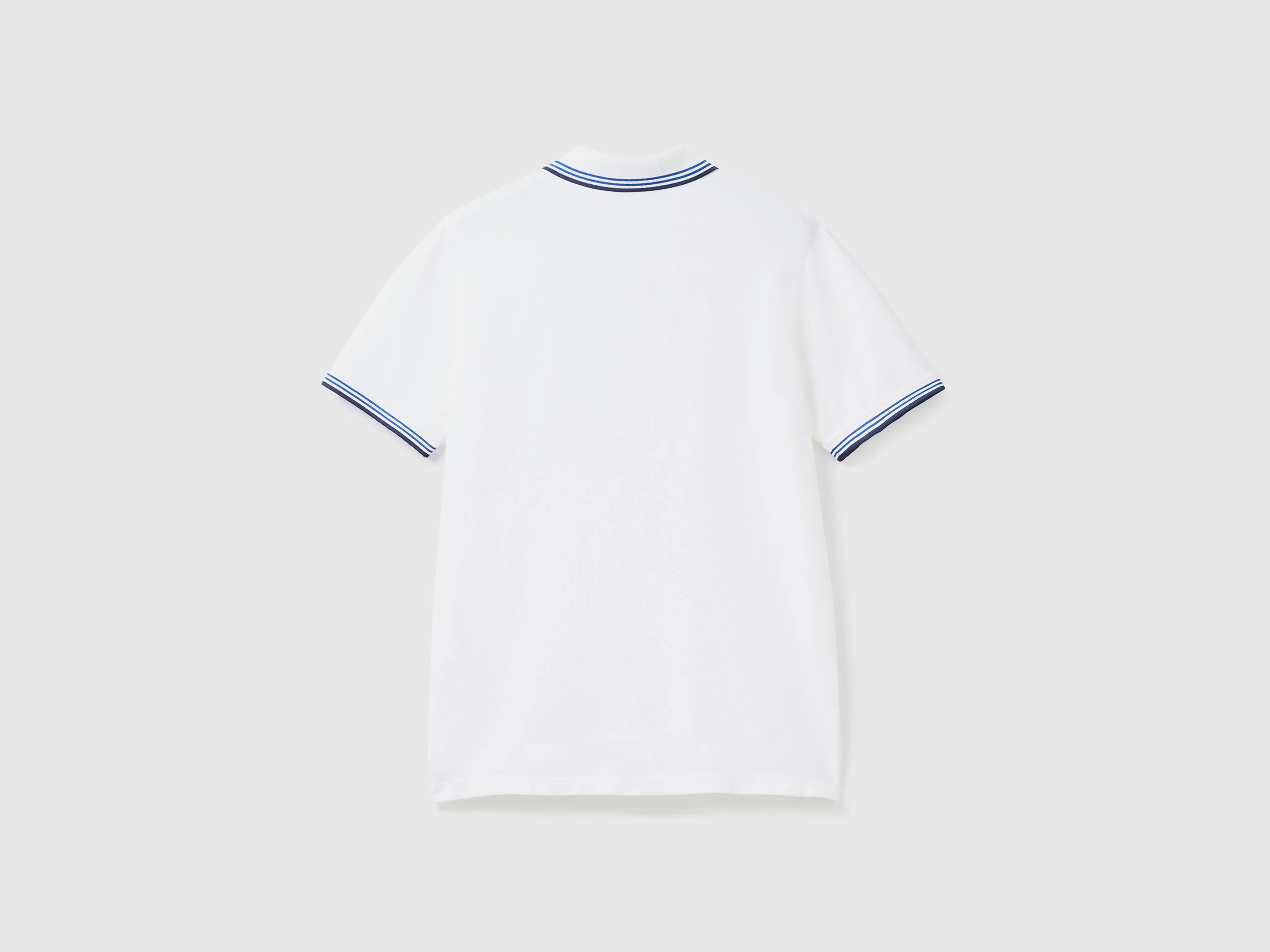 Polo a manica corta in cotone stretch - Image 2