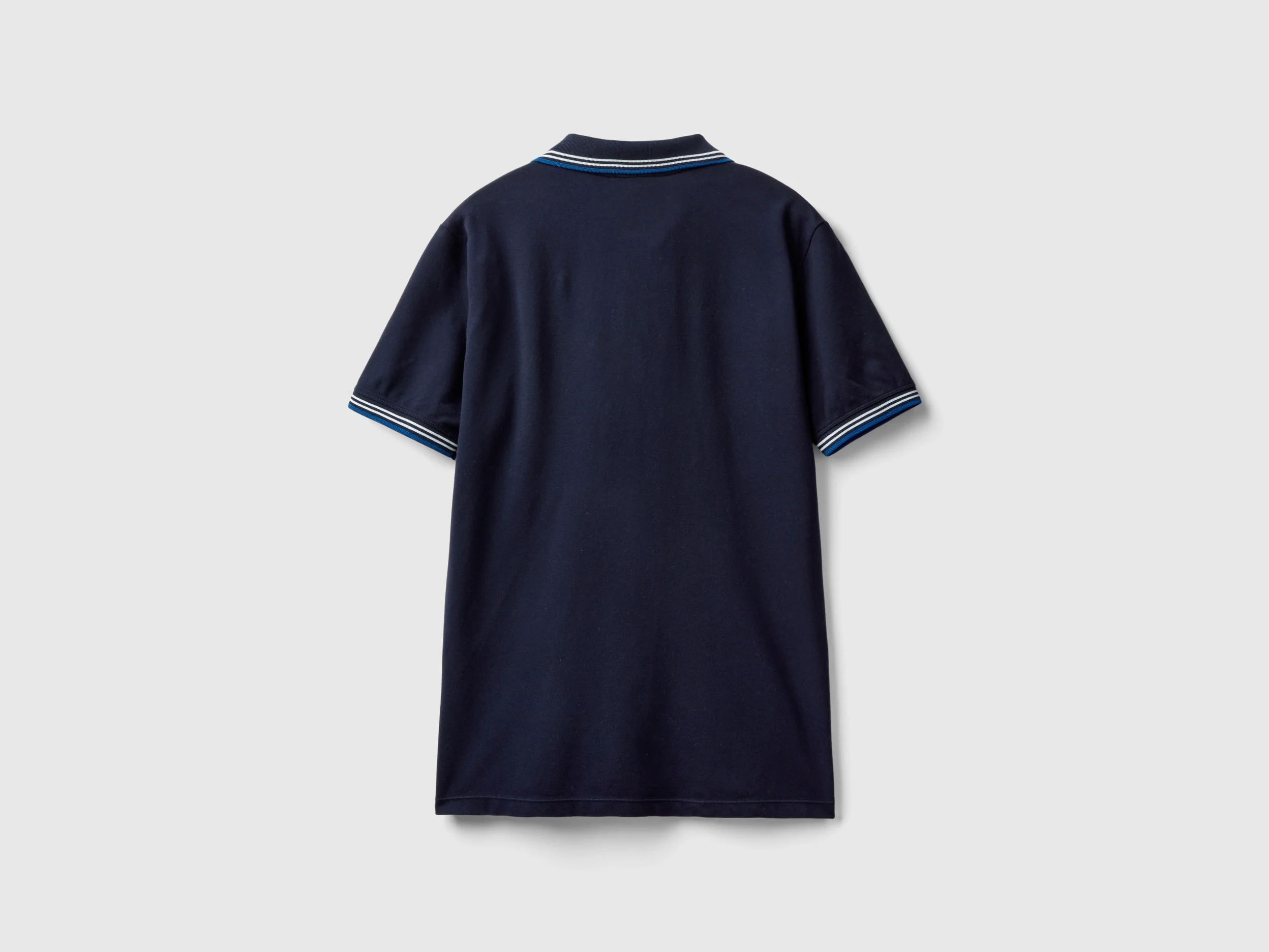 Polo a manica corta in cotone stretch - Image 2