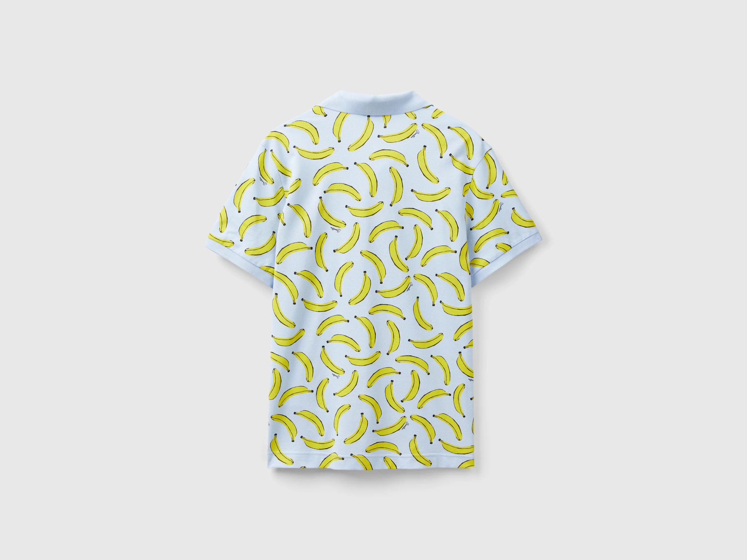 Polo con pattern banane in cotone - Image 2