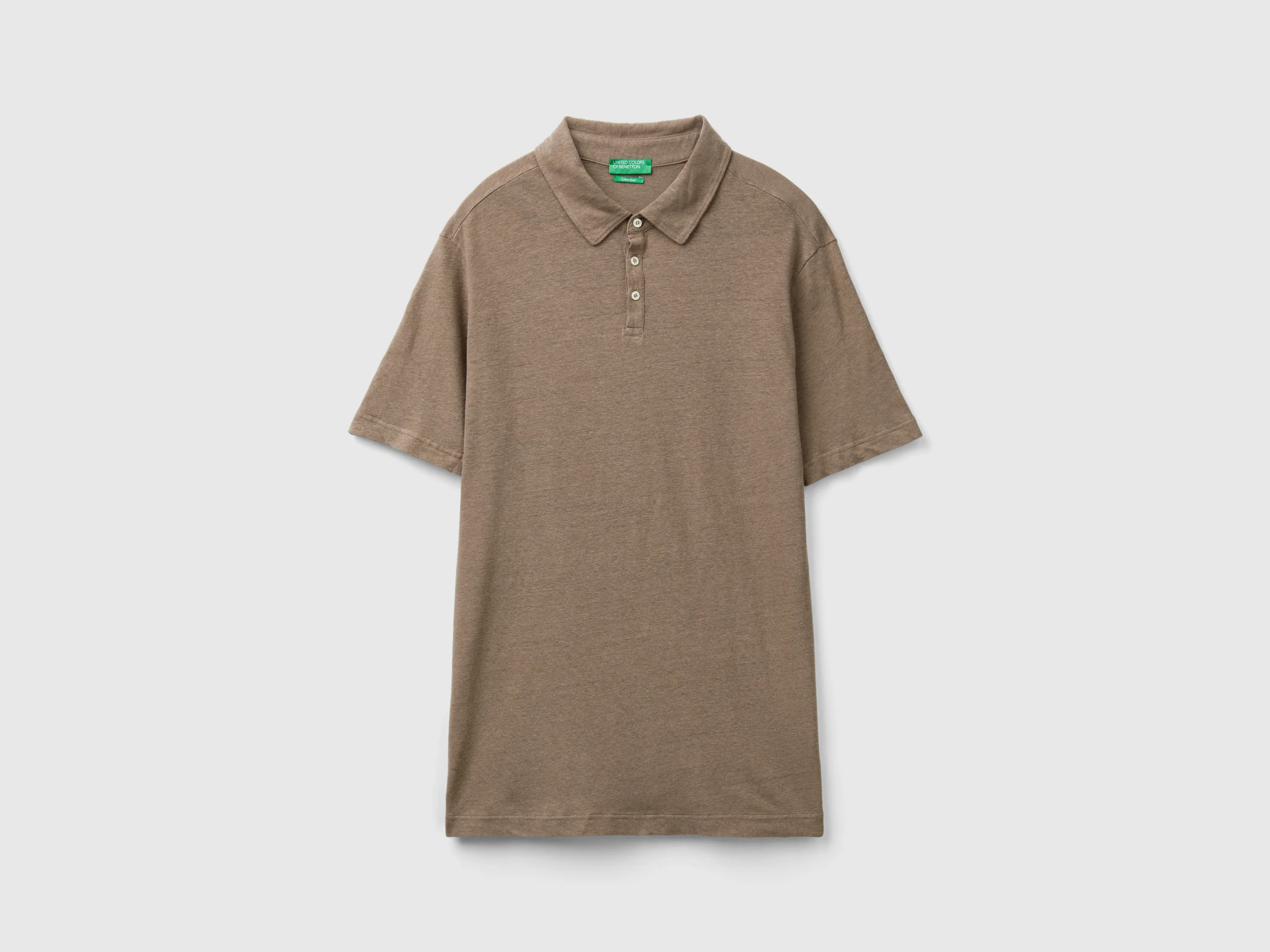 Polo in misto lino