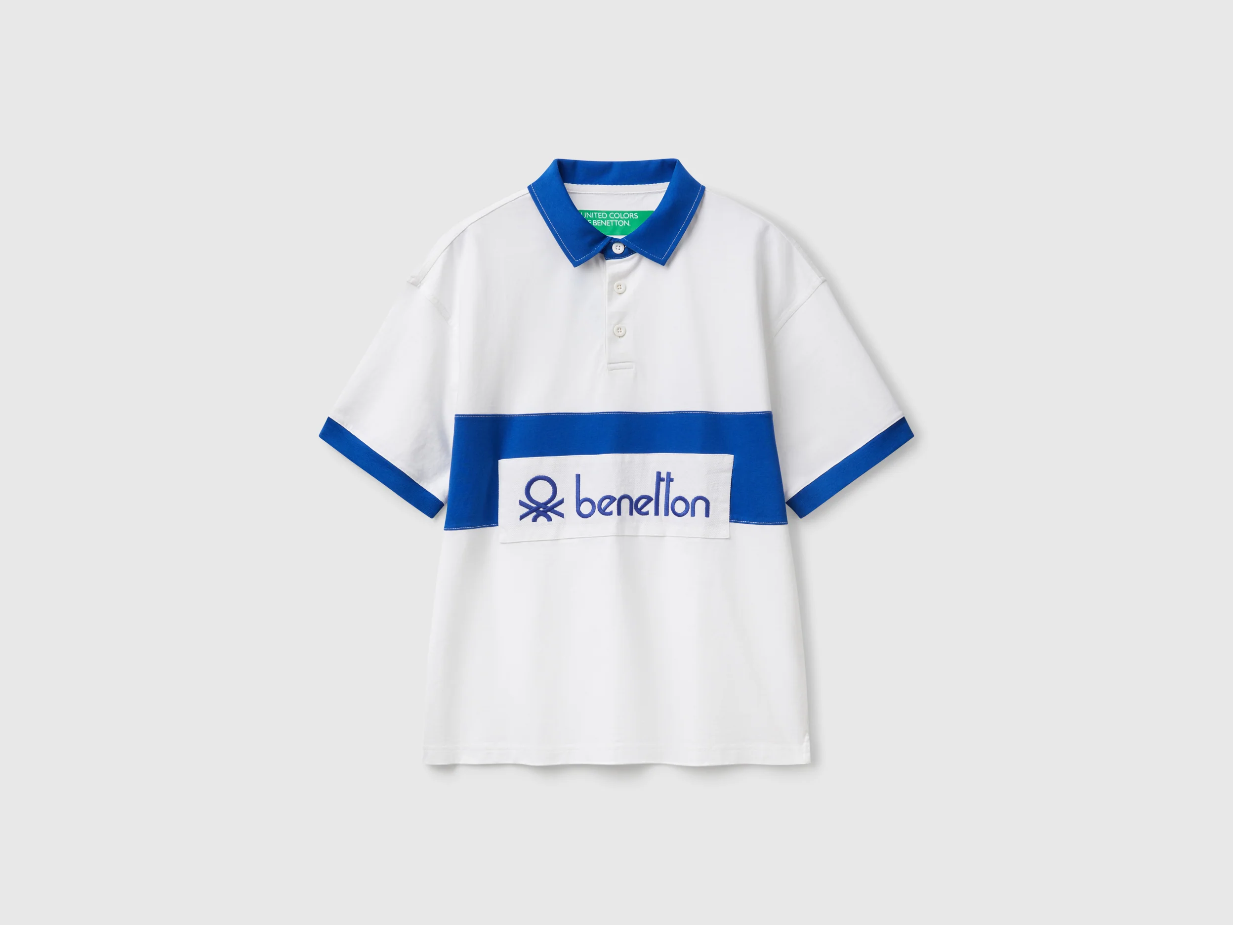 Polo rugby blu e