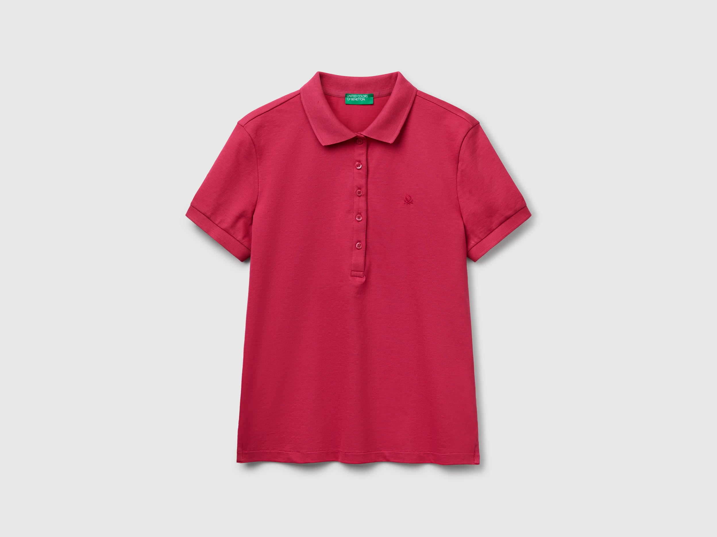 Polo slim fit in cotone stretch