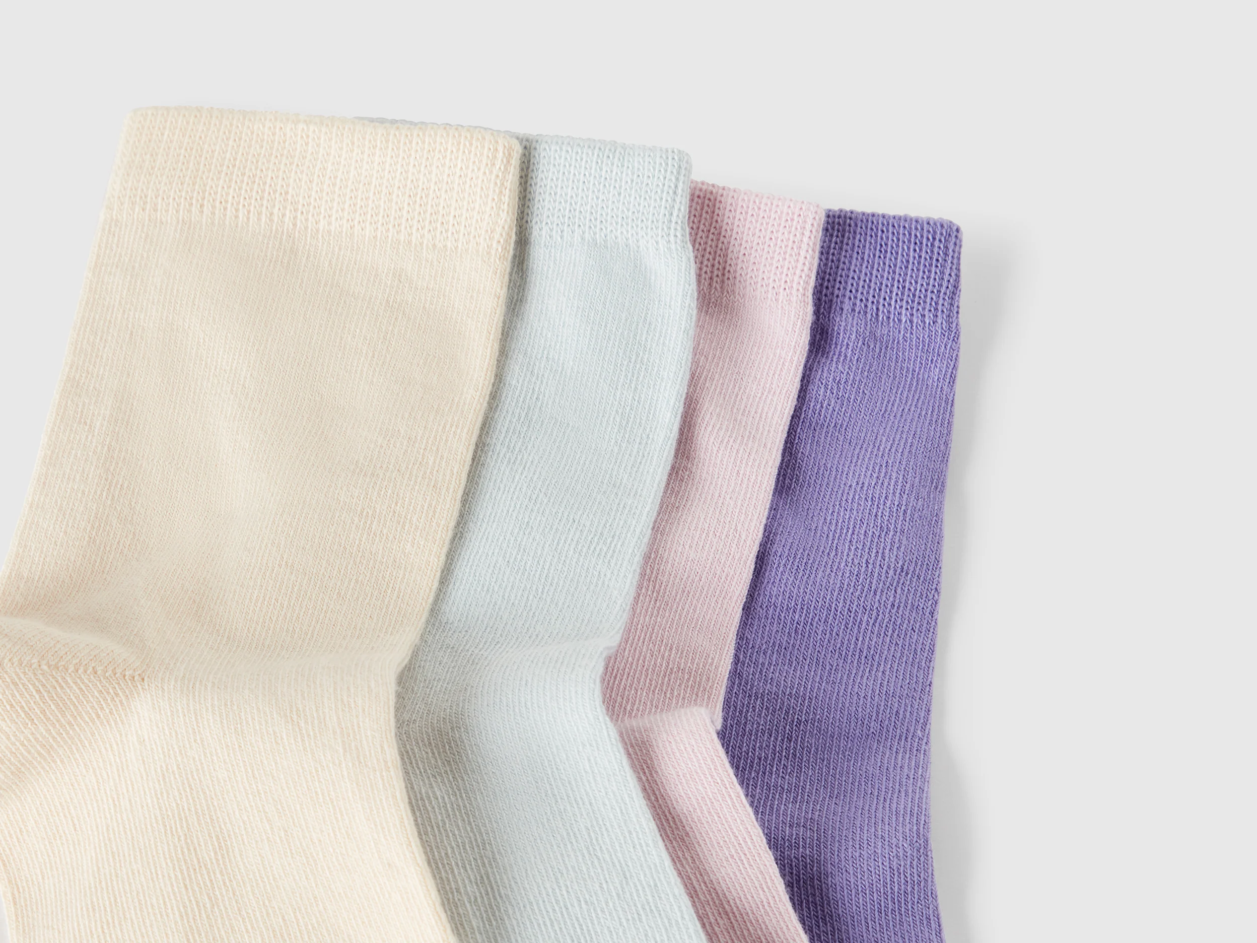 Quattro paia di calzini in cotone stretch - Image 2
