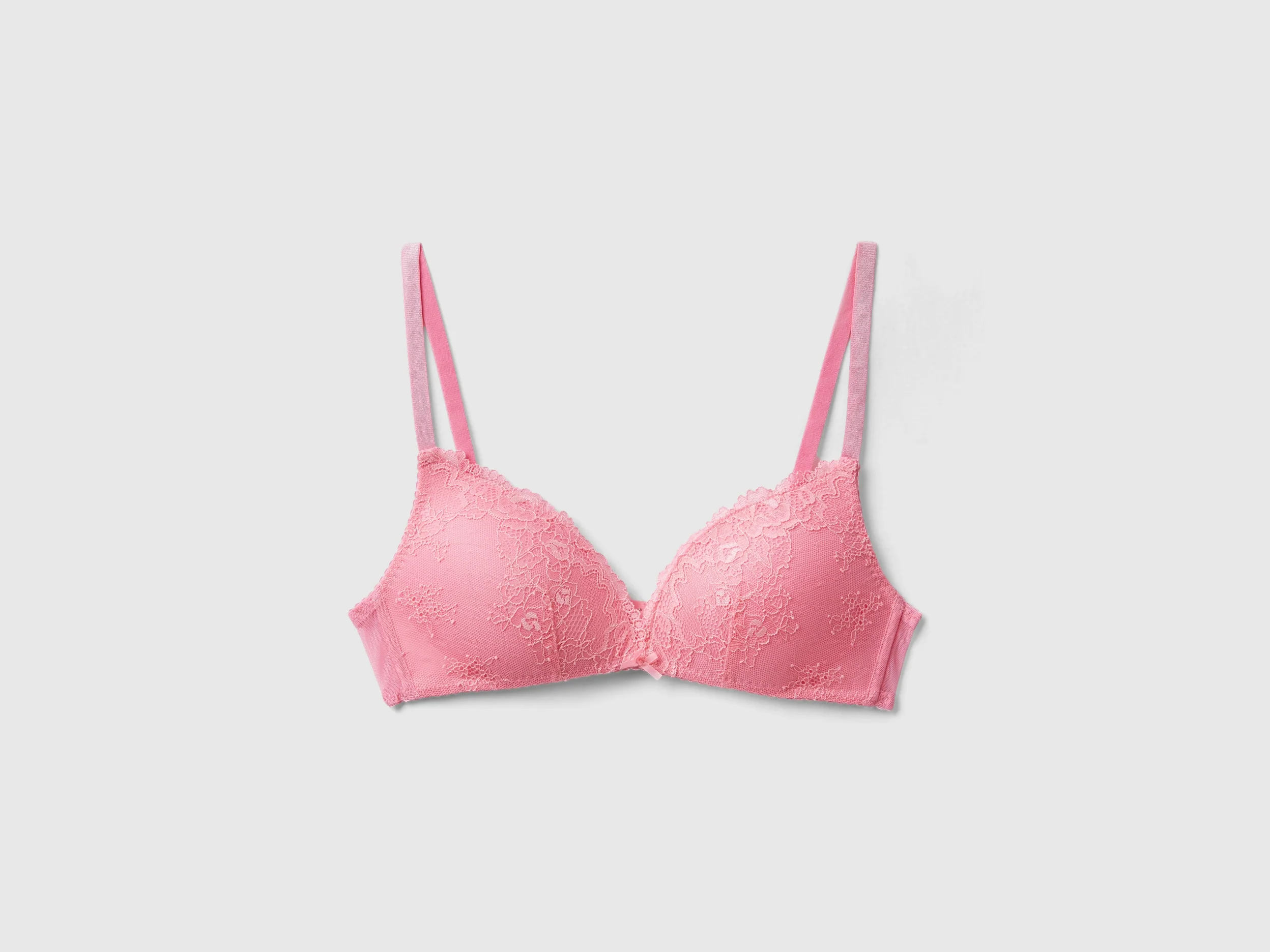Reggiseno a triangolo con coppe in pizzo