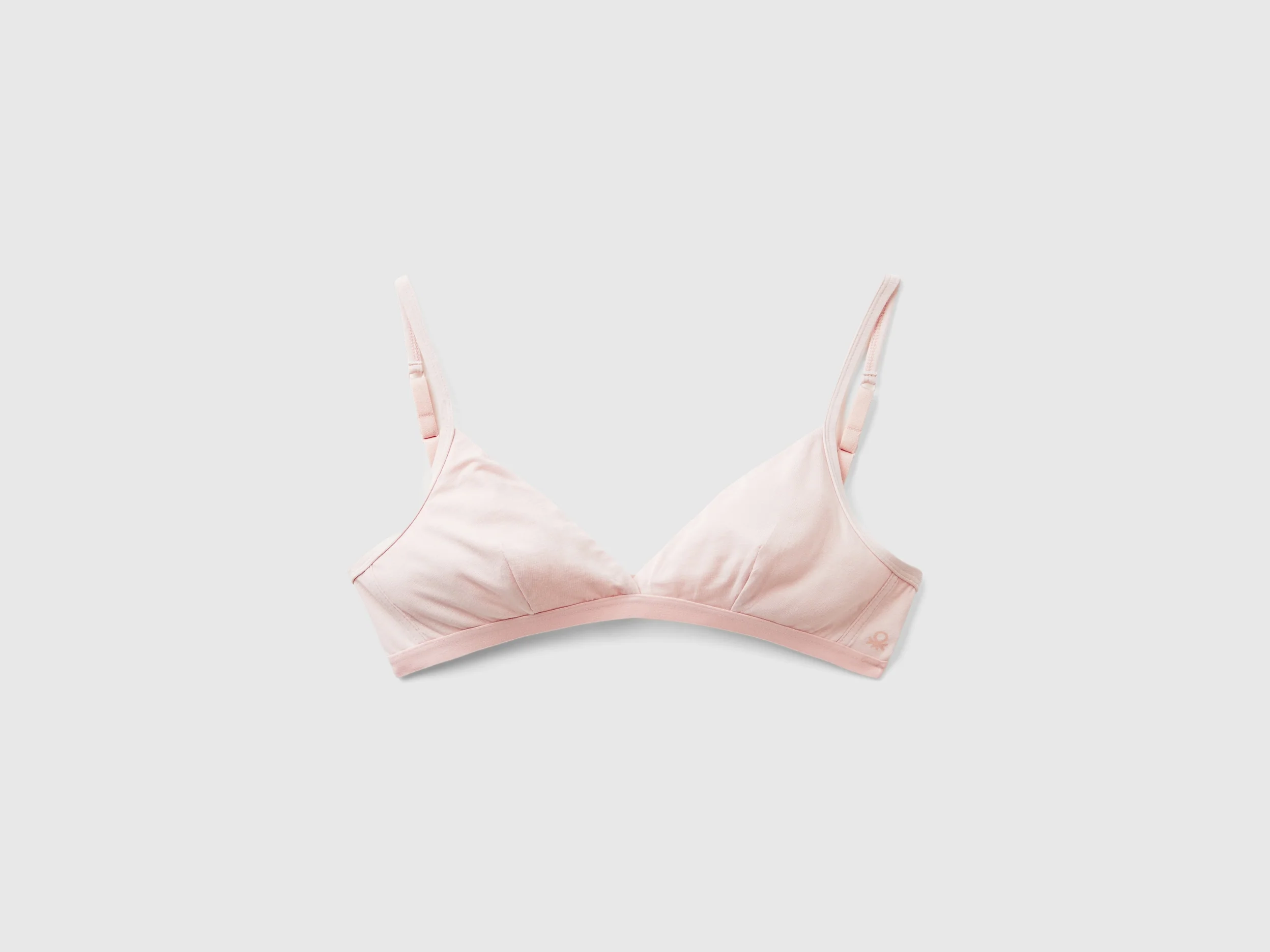 Reggiseno a triangolo in cotone bio stretch