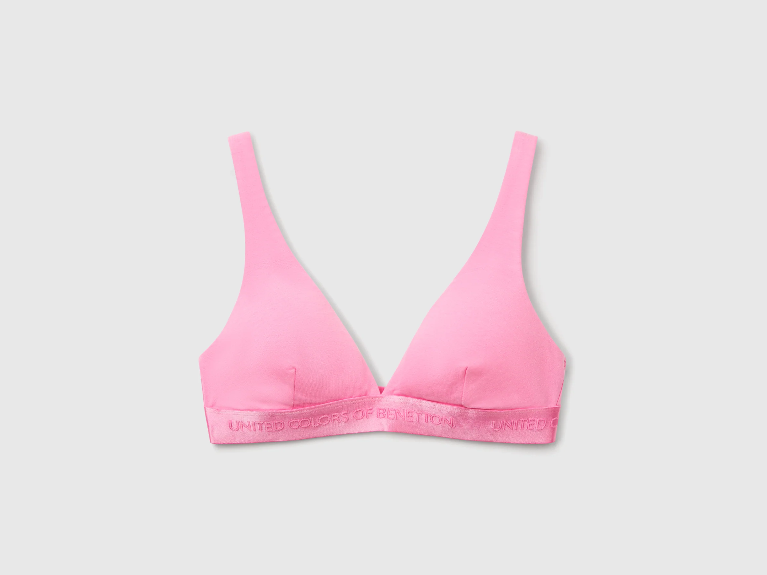 Reggiseno a triangolo in cotone stretch
