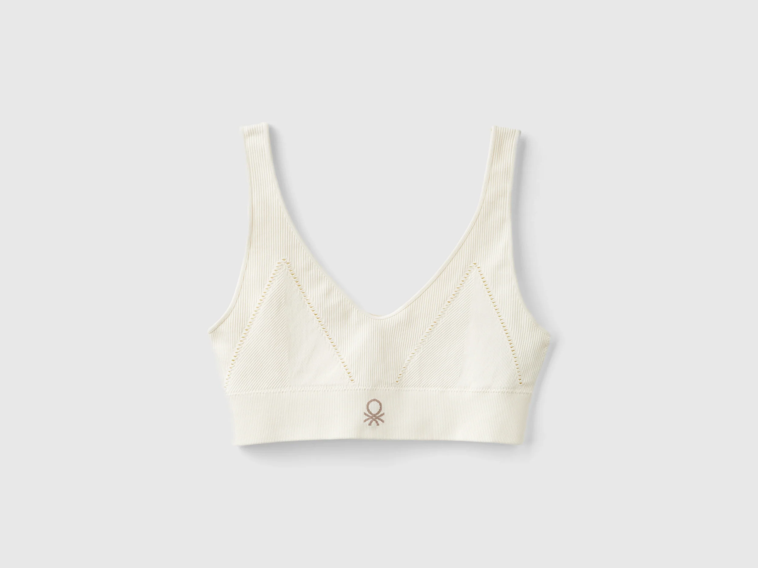 Reggiseno a triangolo in misto nylon riciclato