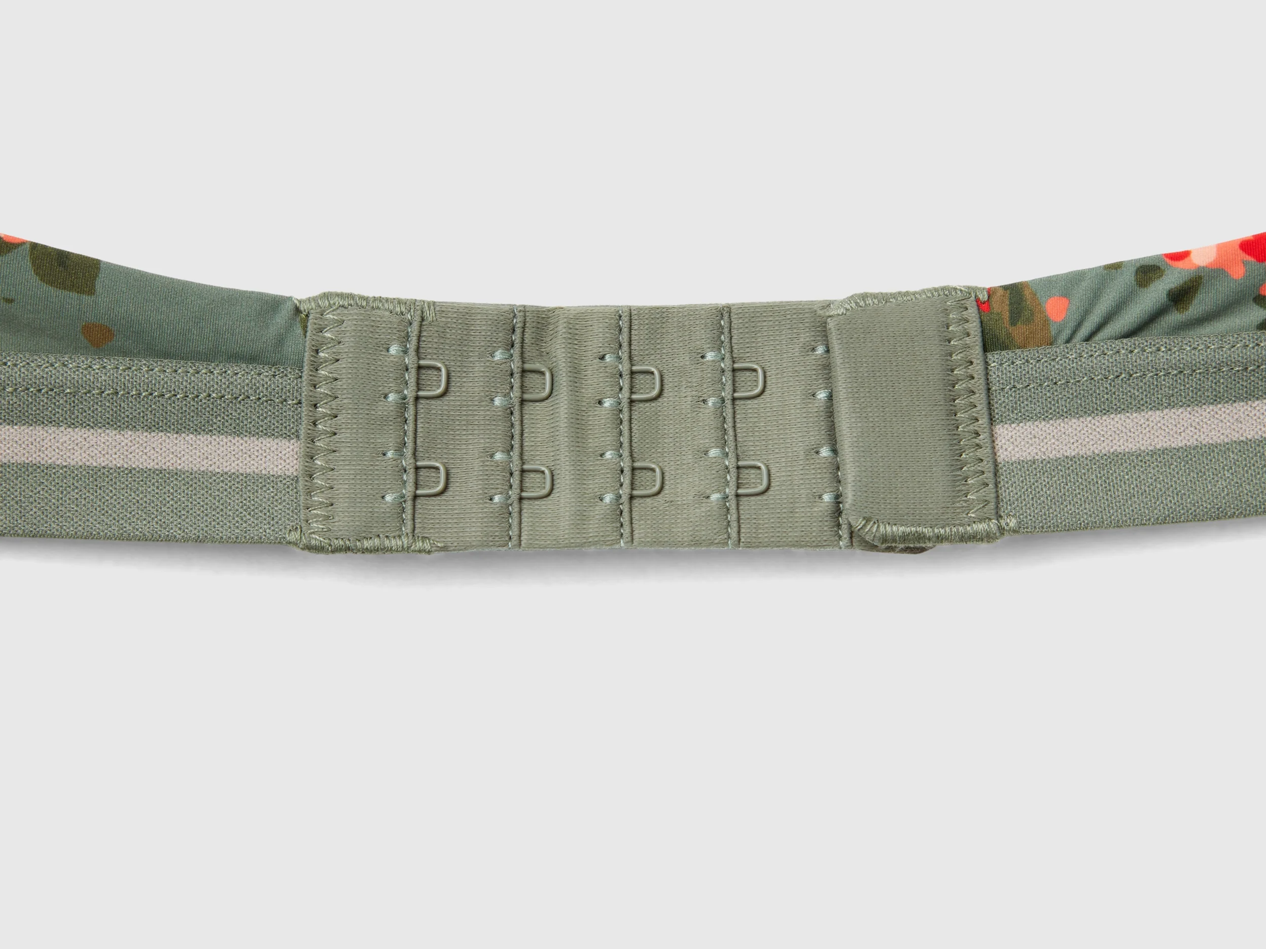 Reggiseno in charmeuse con stampa fiori - Image 3