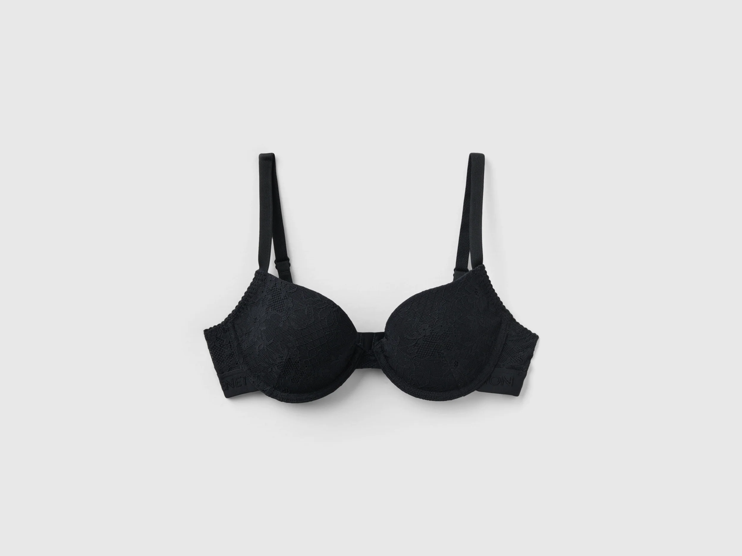 Reggiseno push up in pizzo stretch