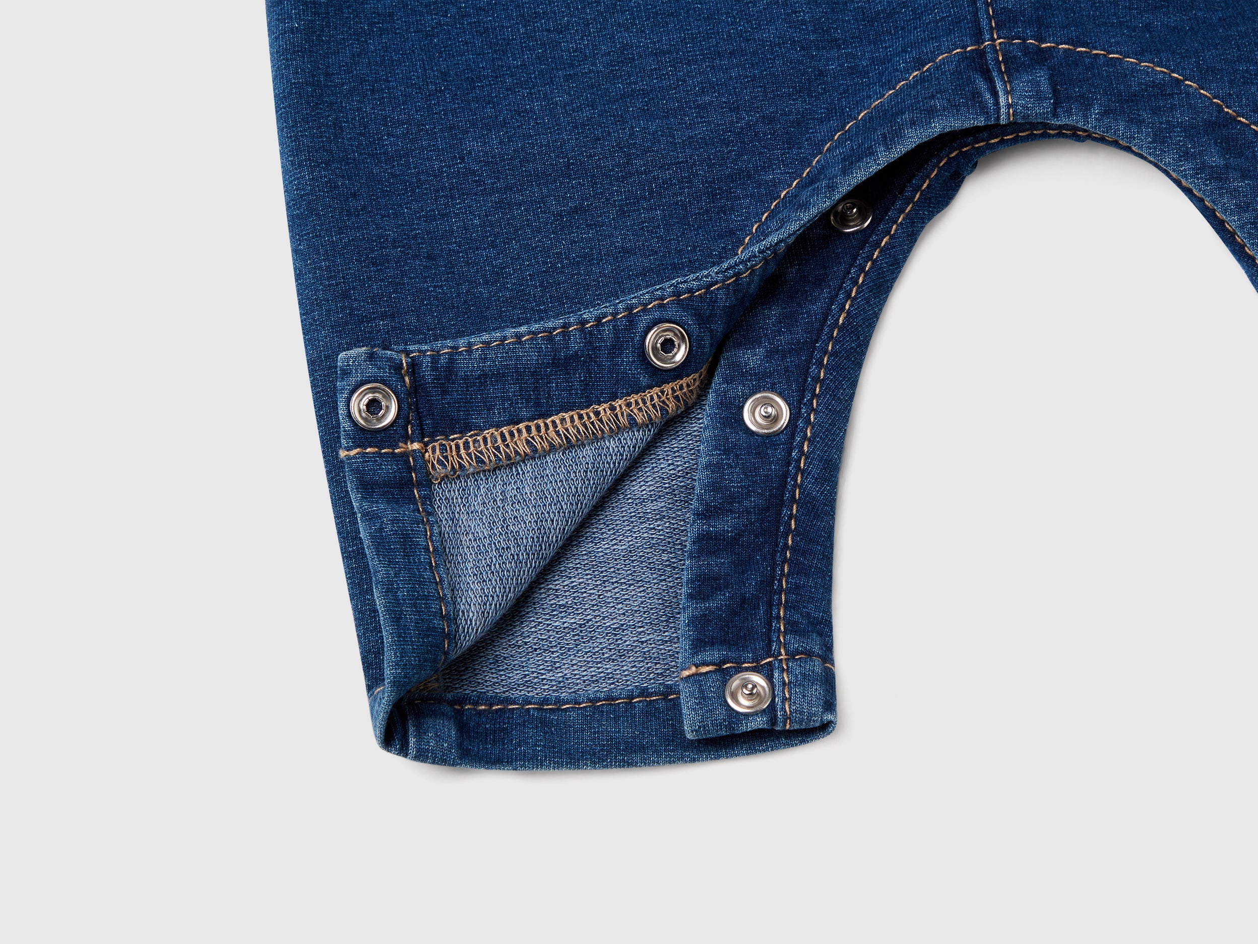 Salopette effetto denim baggy fit - Image 4