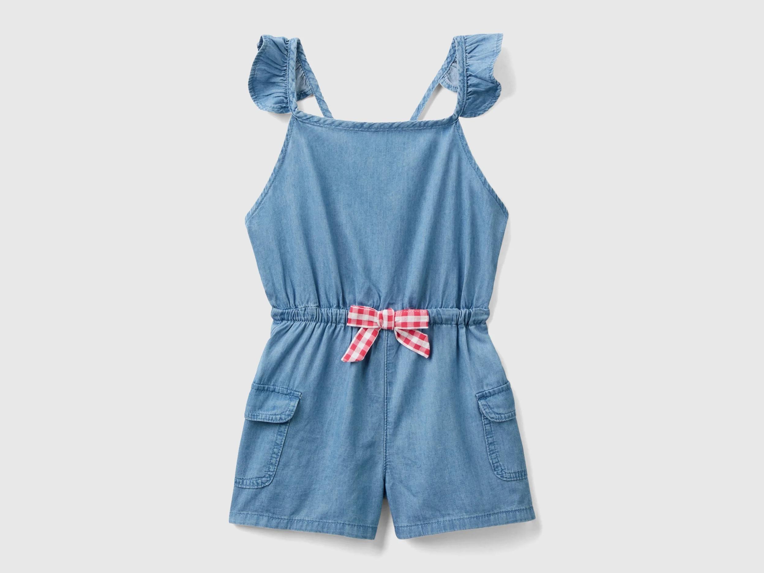 Salopette in chambray