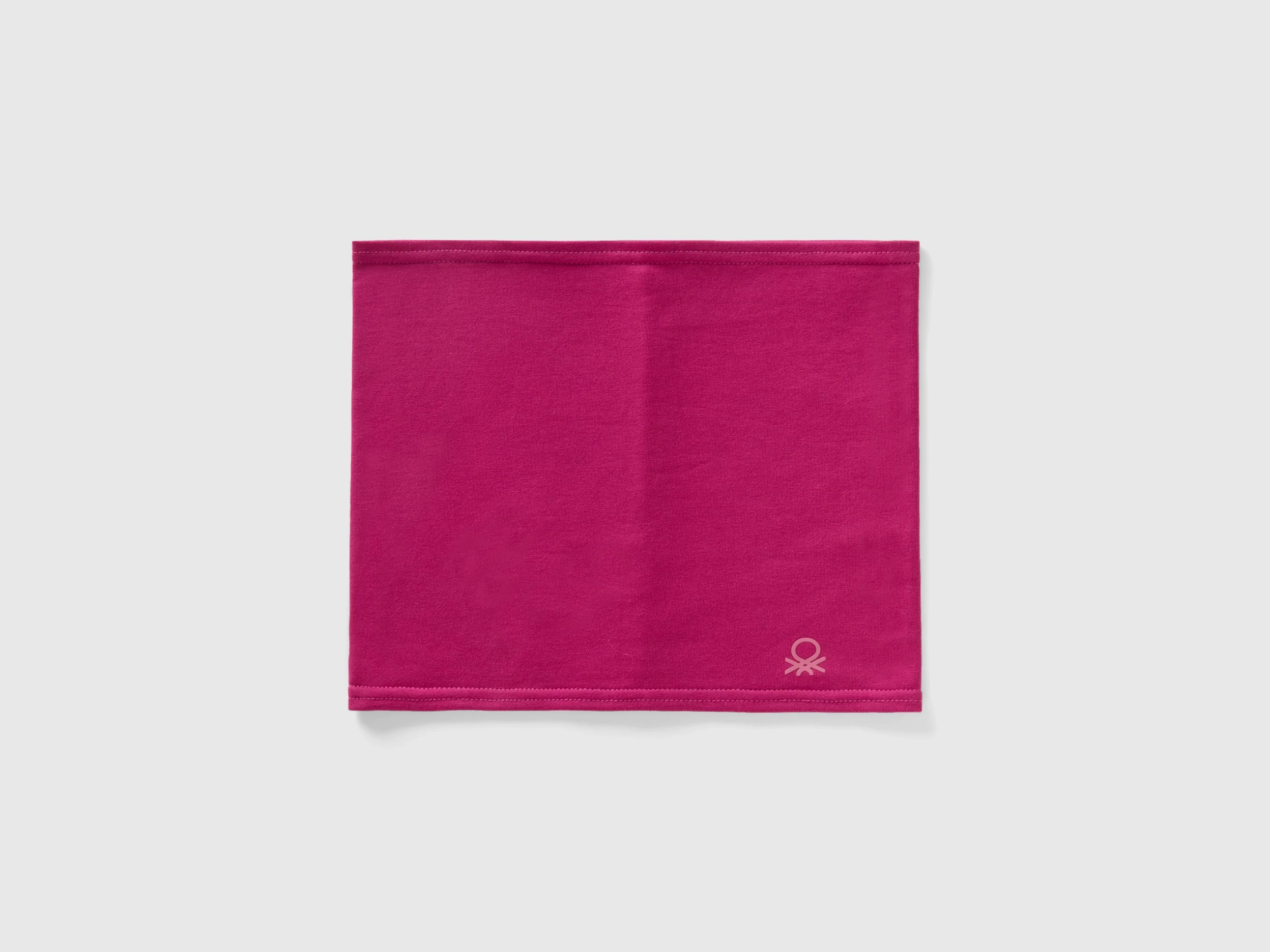 Scaldacollo ciclamino in cotone stretch