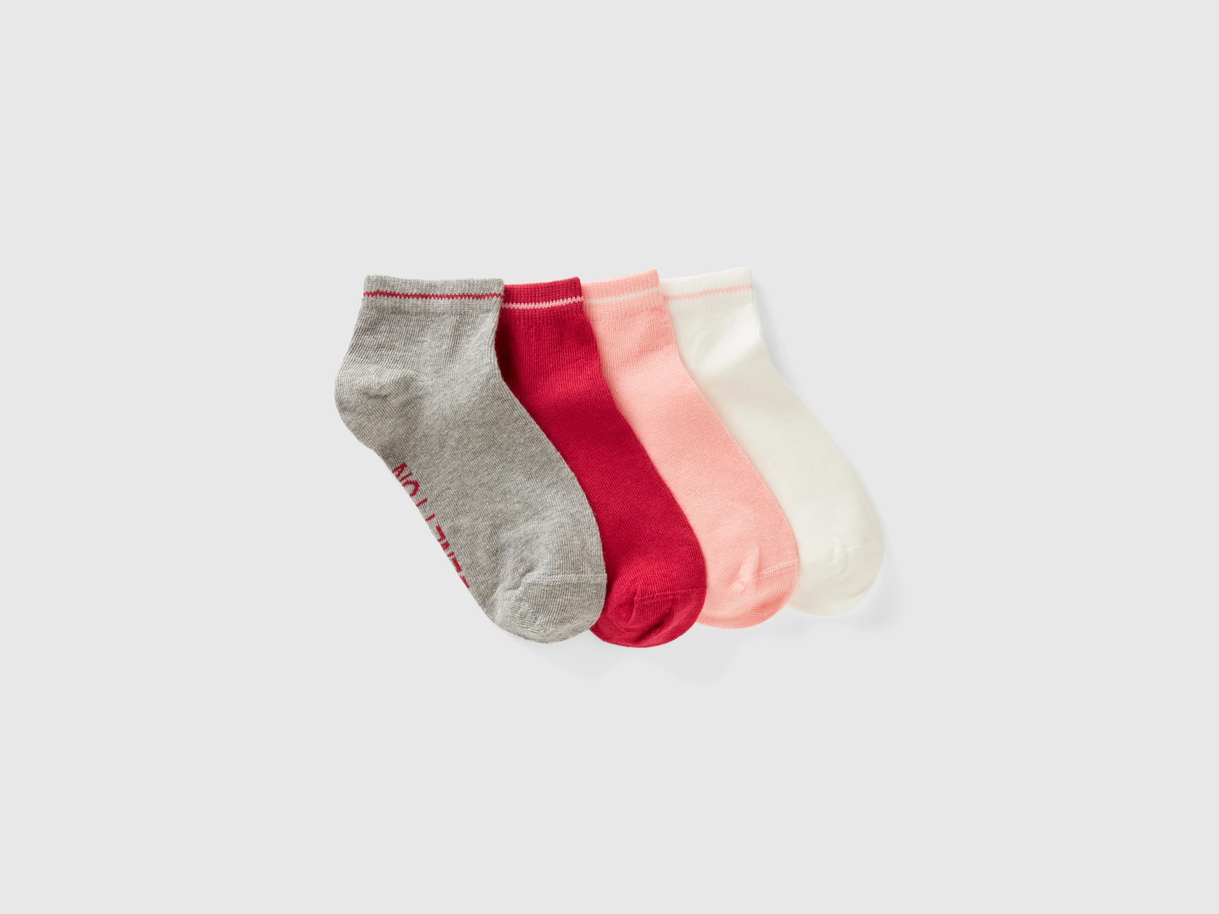 Set calzini corti in misto cotone