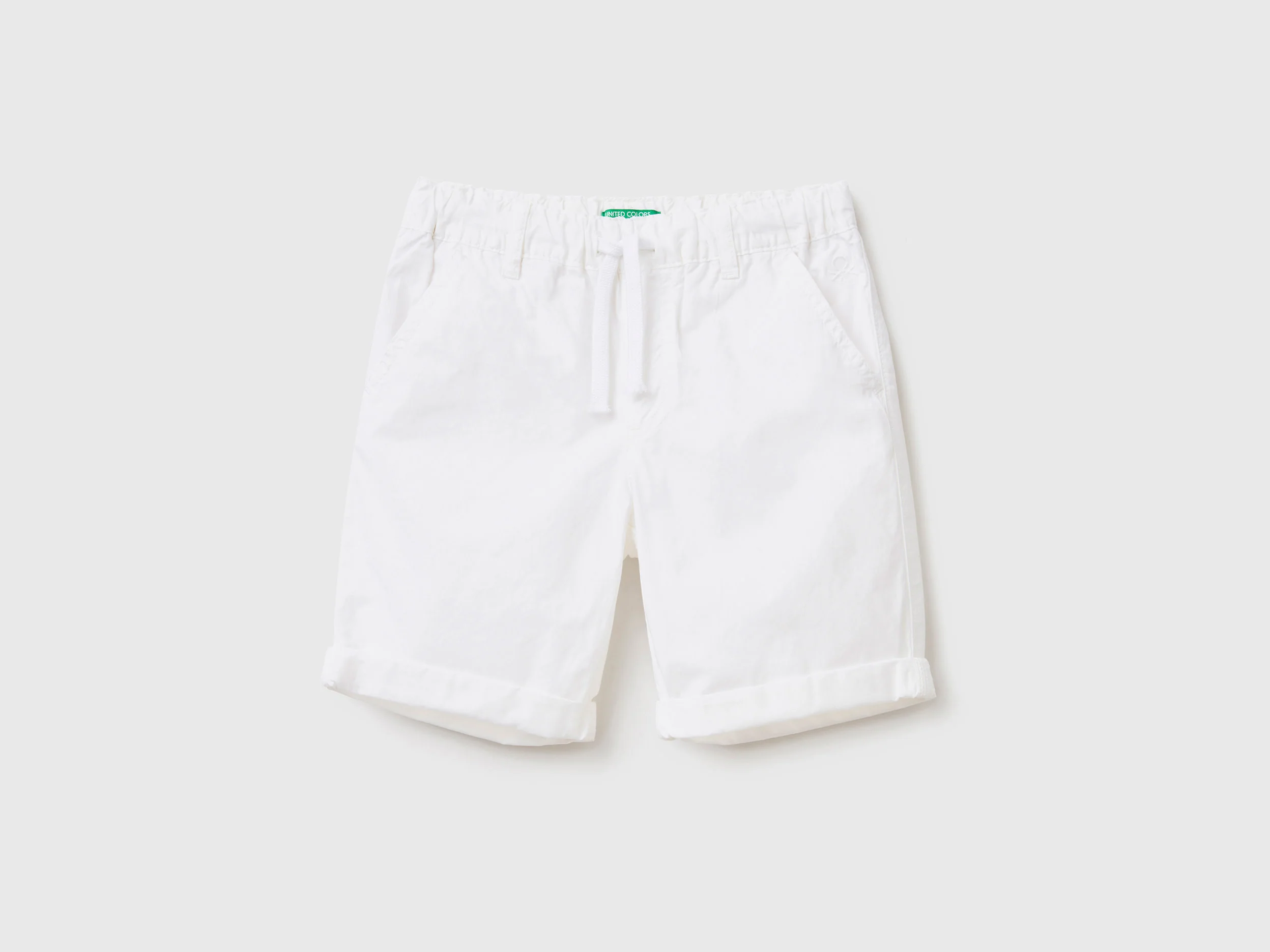 Shorts 100% cotone con coulisse