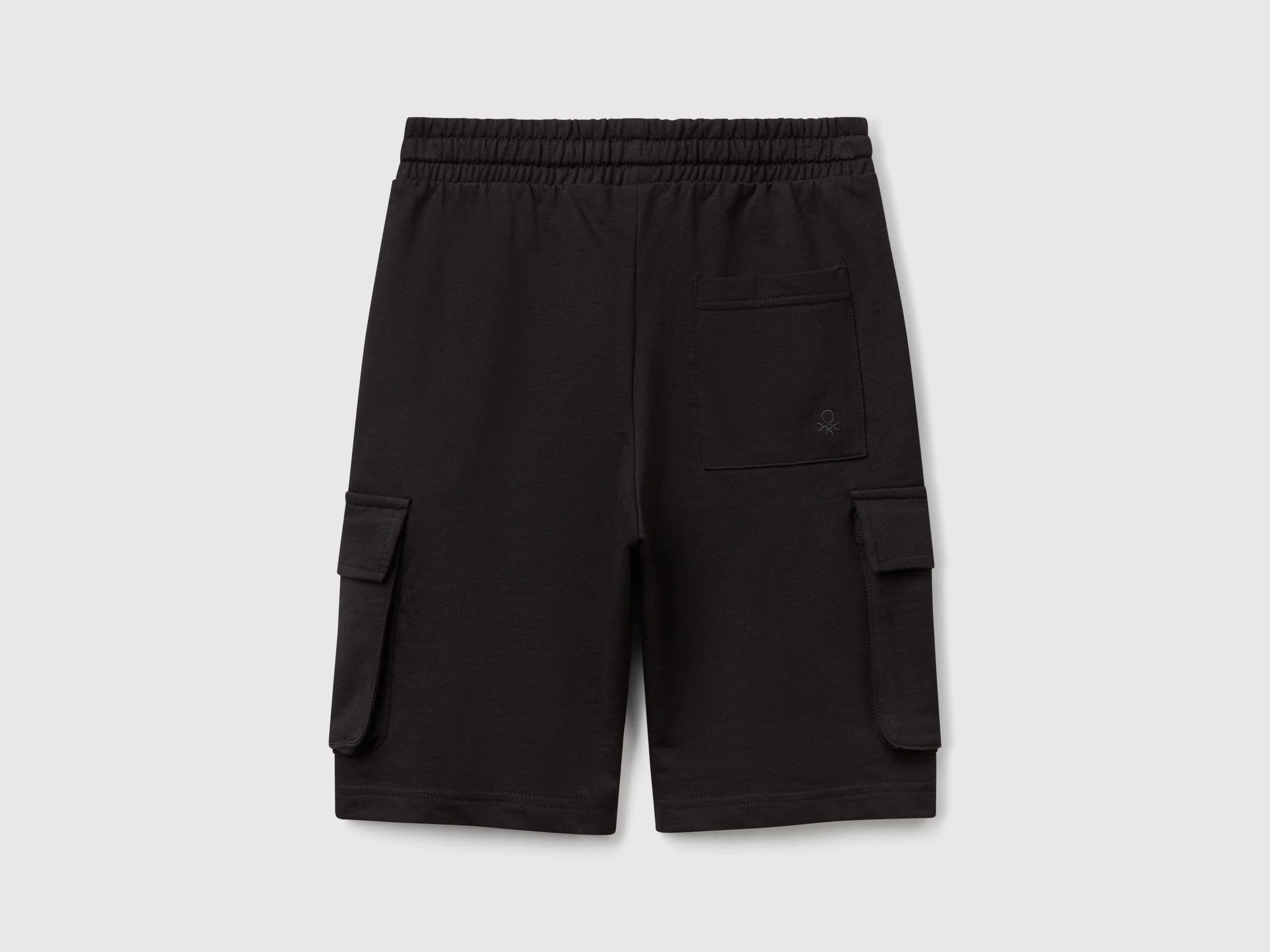 Shorts cargo in felpa leggera - Image 2