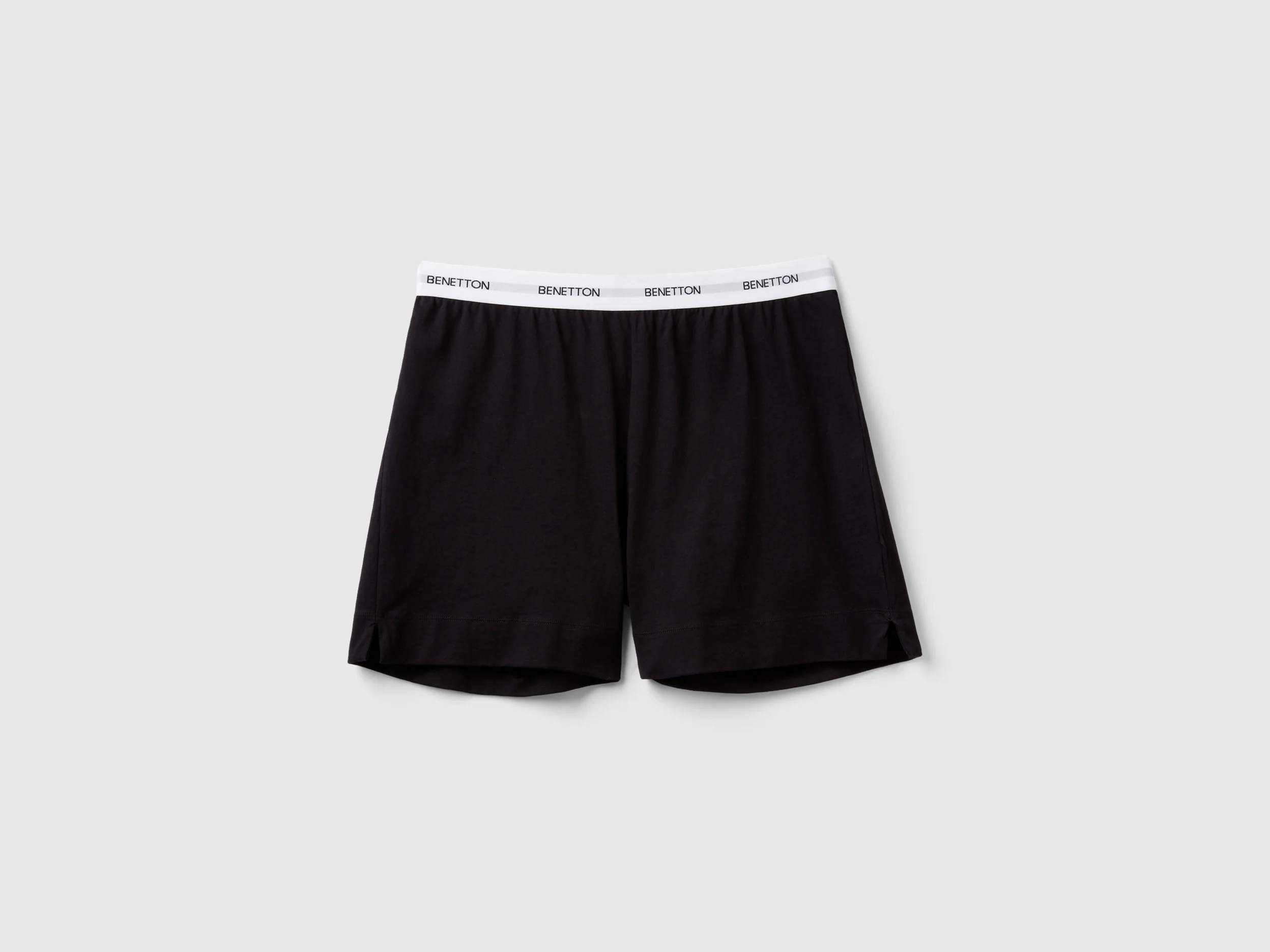 Shorts con elastico logato