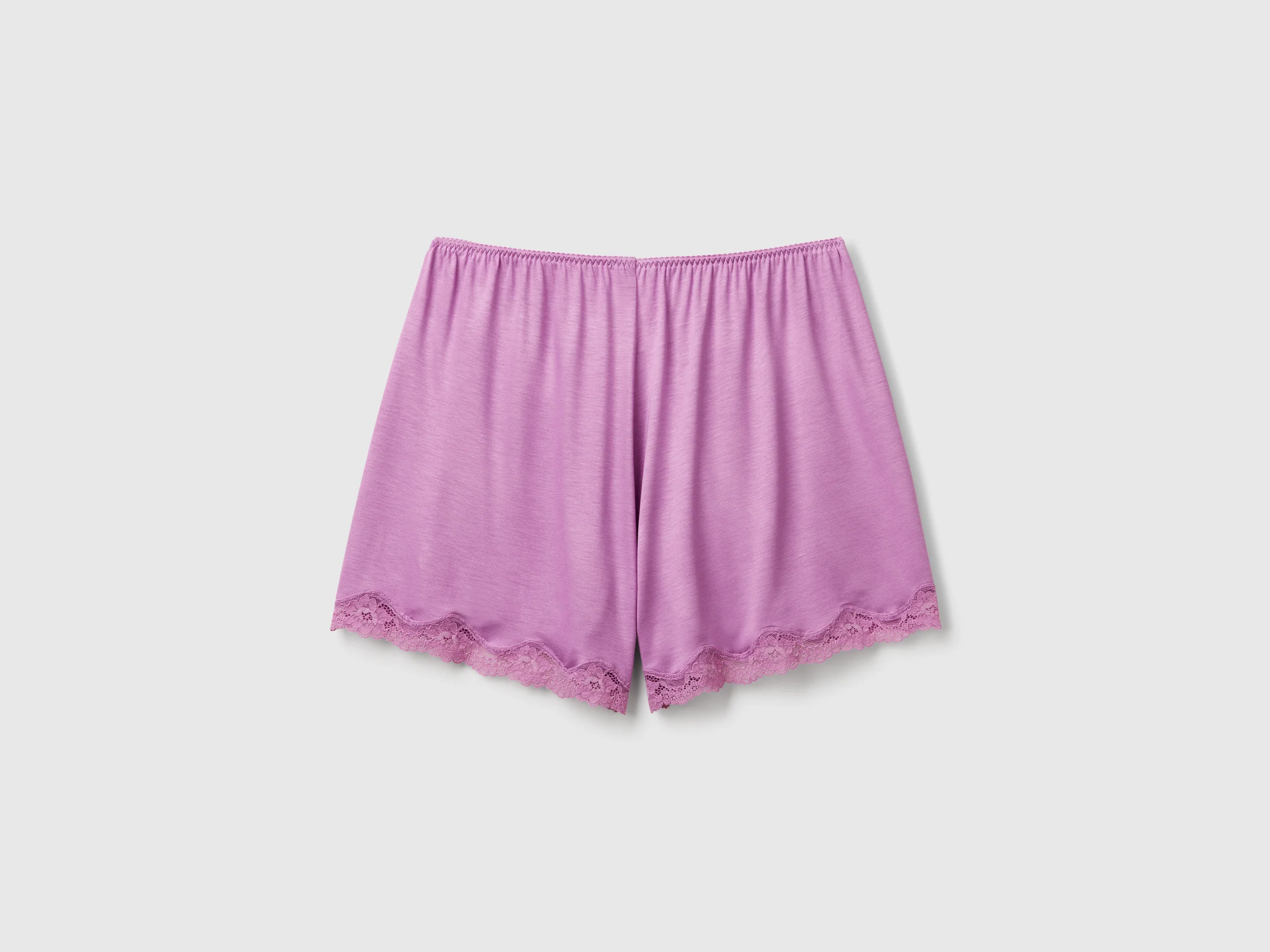 Shorts fluidi con pizzo - Image 2
