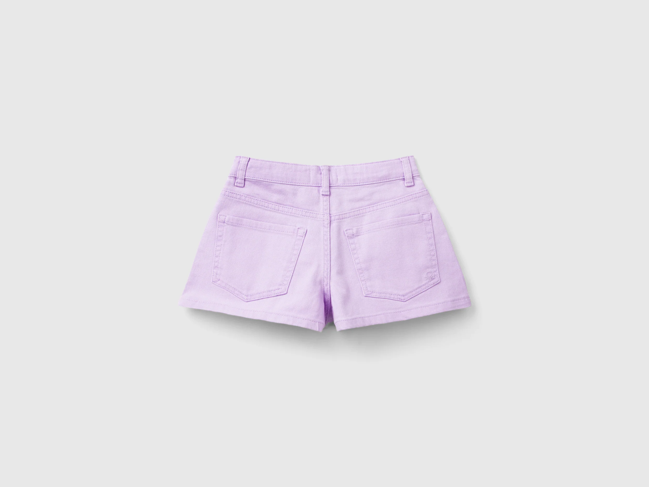 Shorts in cotone stretch - Image 2